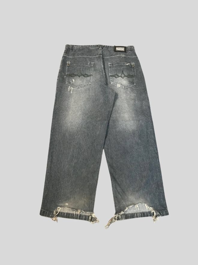 Southpole Vintage SouthPole faded baggy denim Size US 40 / EU 56 - 2 Thumbnail