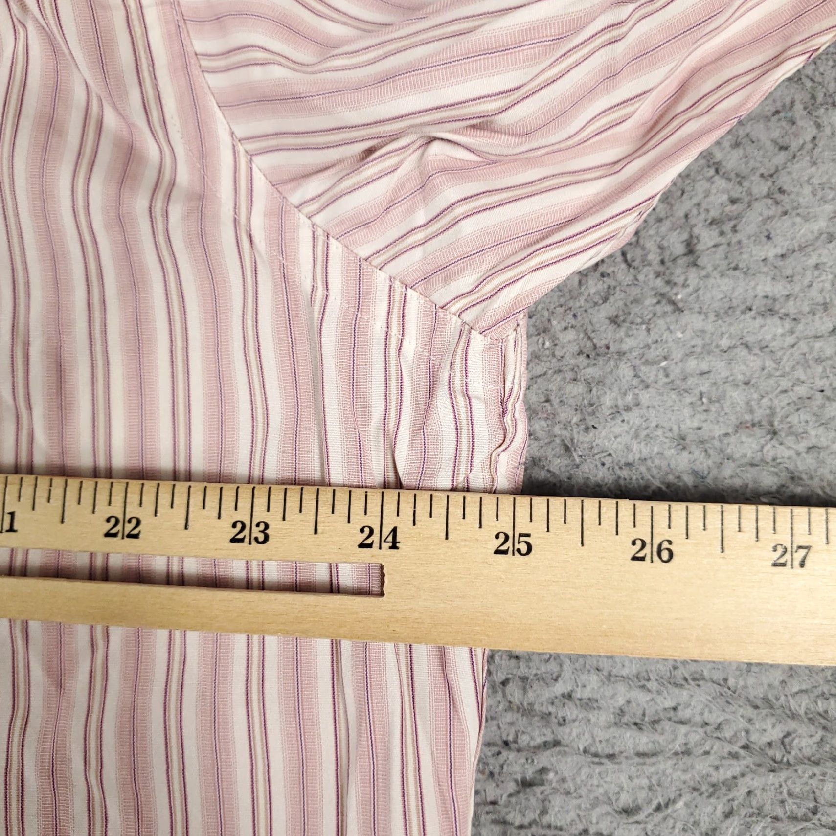 Ralph Lauren Ralph Lauren Button-Up Shirt Mens XL Pink Striped Long Sleeve Classic Size US XL / EU 56 / 4 - 5 Thumbnail