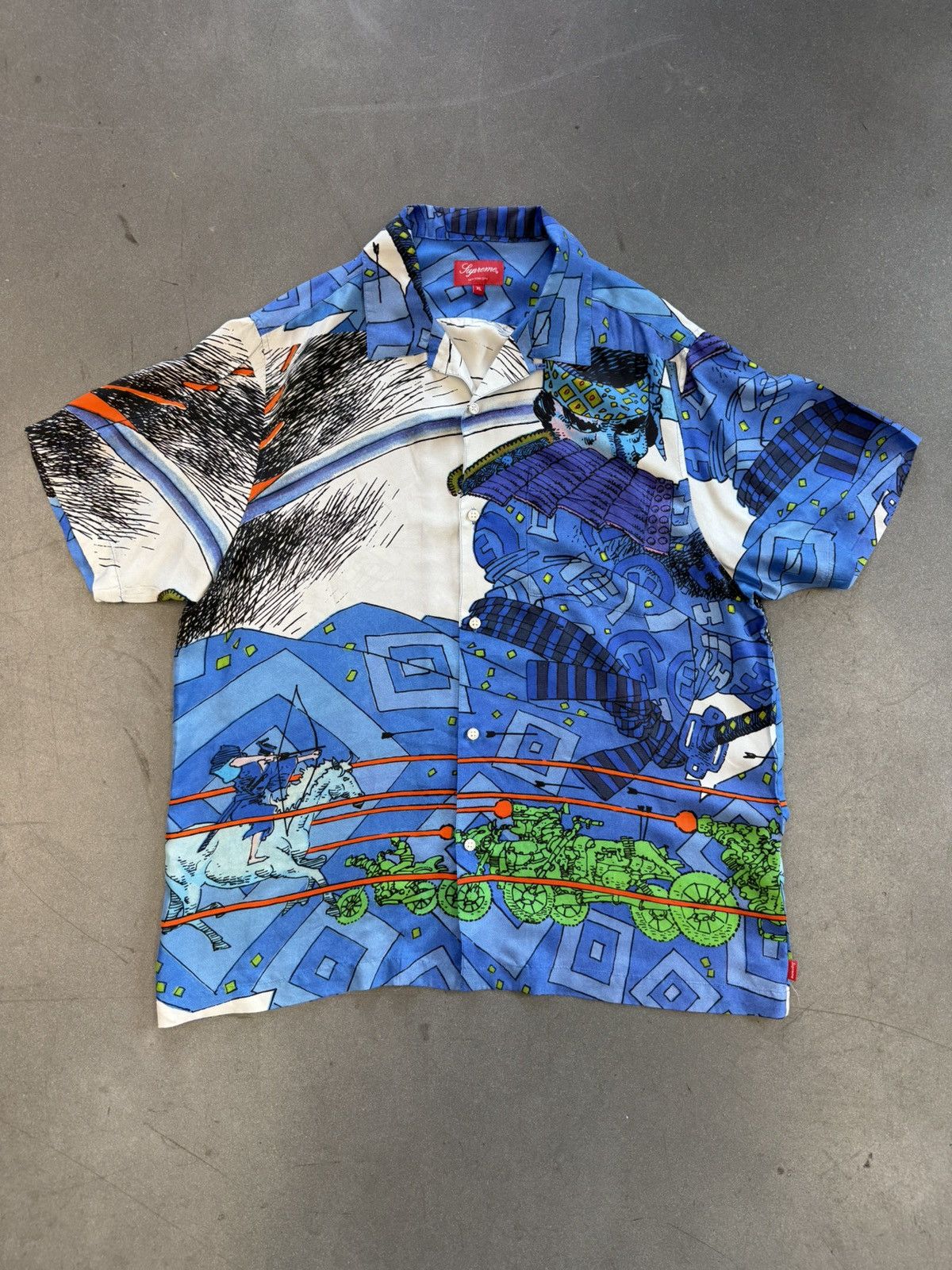 SS23 Supreme Ronin Silk S/S Shirt