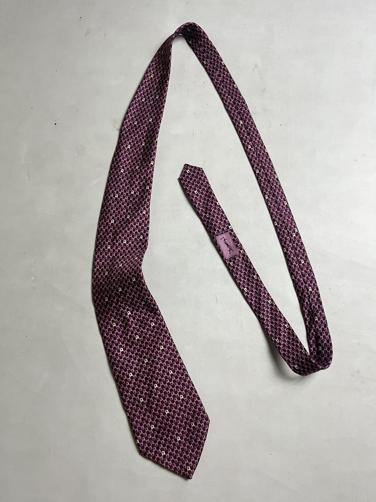 Yves Saint Laurent 🔥HOT🔥Yves Saint Laurent Pour Homme multicolor tie Size ONE SIZE - 2 Thumbnail