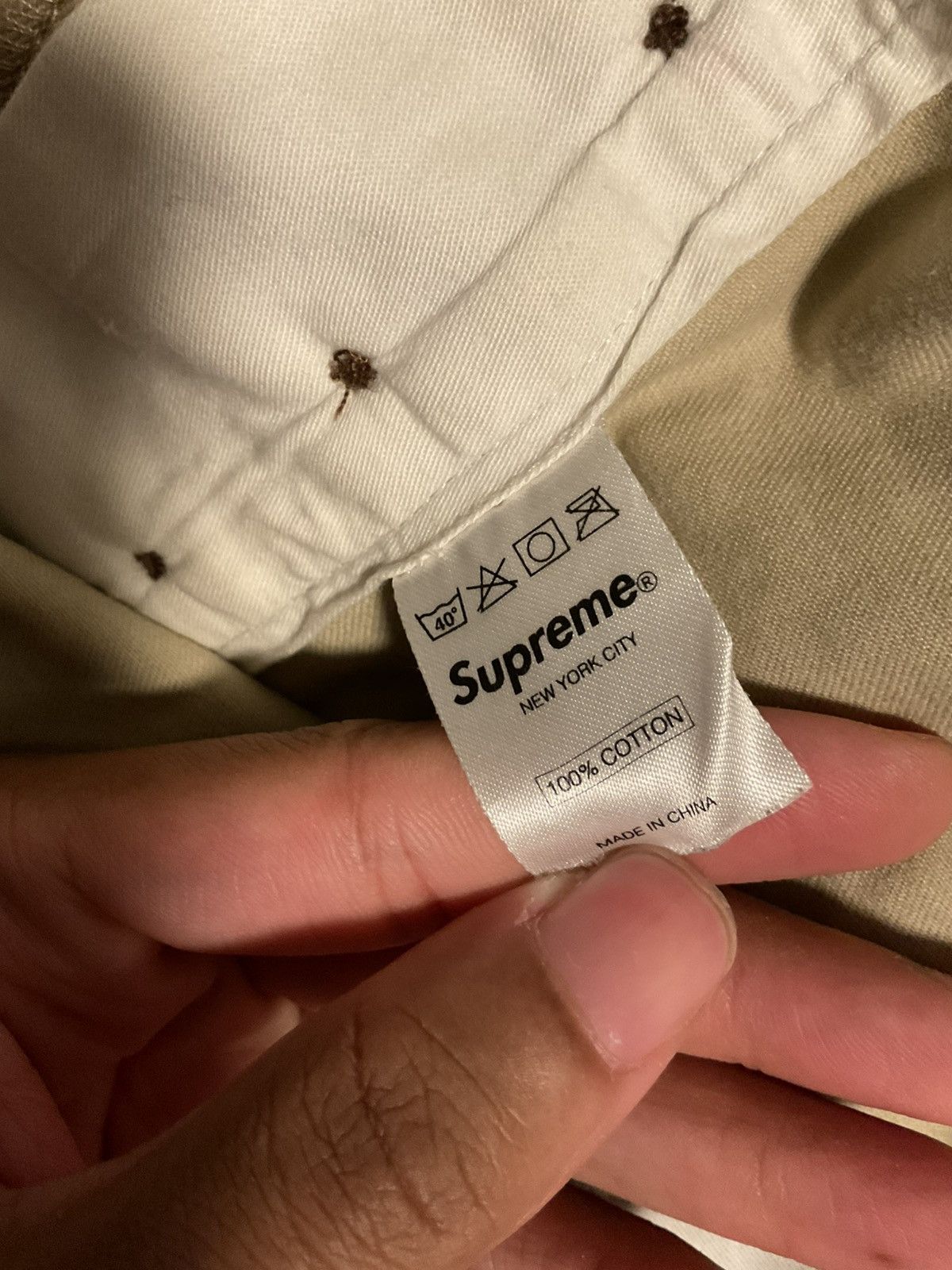 Supreme khakis