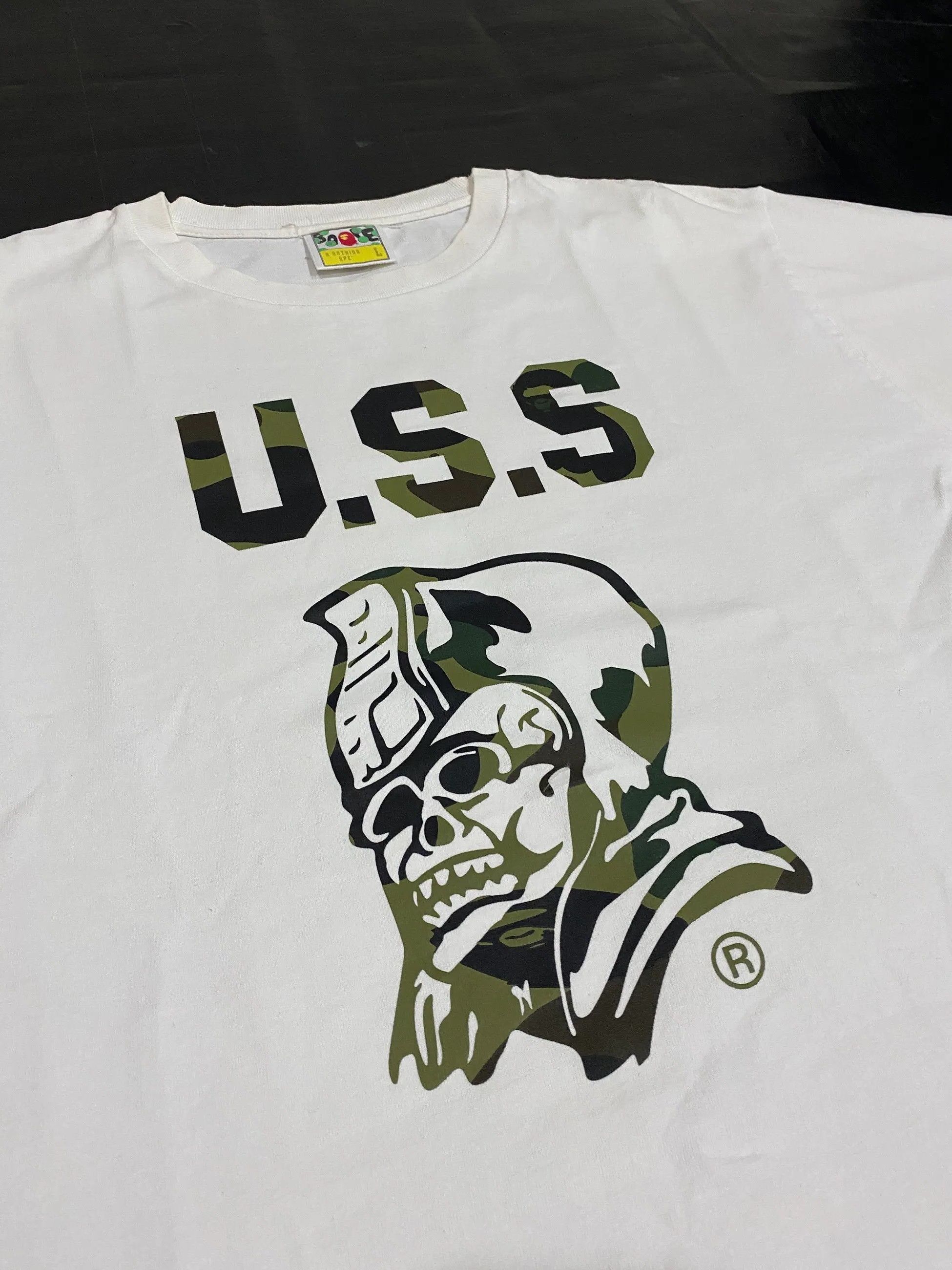 Bape U.S.S General Tee Size US L / EU 52-54 / 3 - 1 Thumbnail