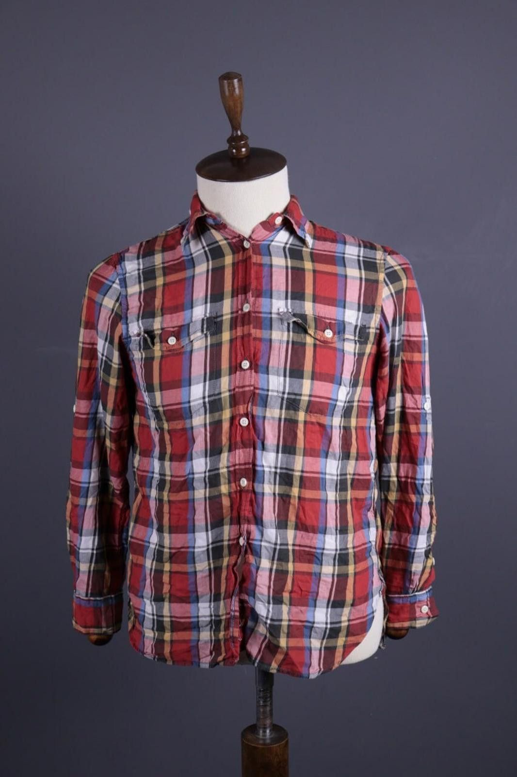 Denim & Supply Ralph Lauren Denim & Supply Ralph Lauren RL Superplus Check Shirt L Size US L / EU 52-54 / 3 - 1 Thumbnail