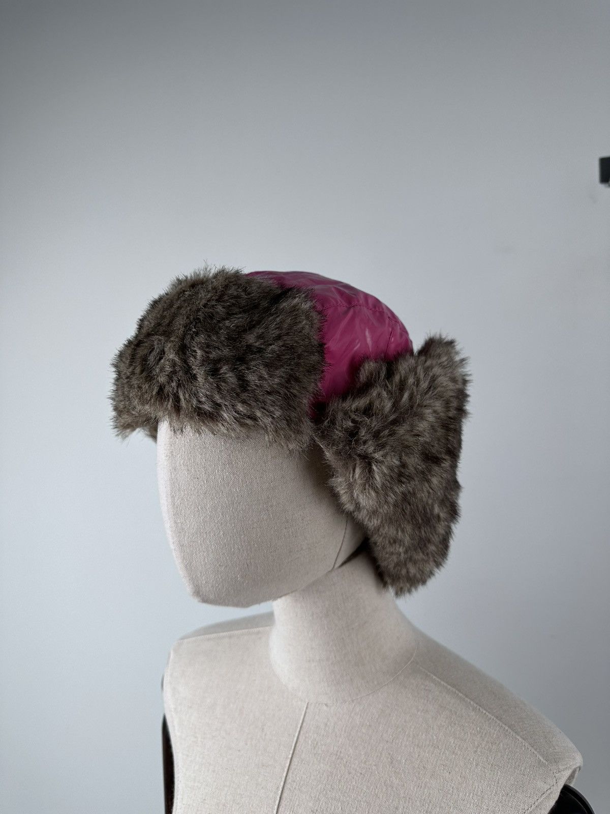 Hysteric Glamour × If Six Was Nine × Le Grande Bleu (L.G.B.) Y2k Vintage Fuzzy Ushanka Hat If Six Was Nine Fur Faux Size ONE SIZE - 2 Thumbnail