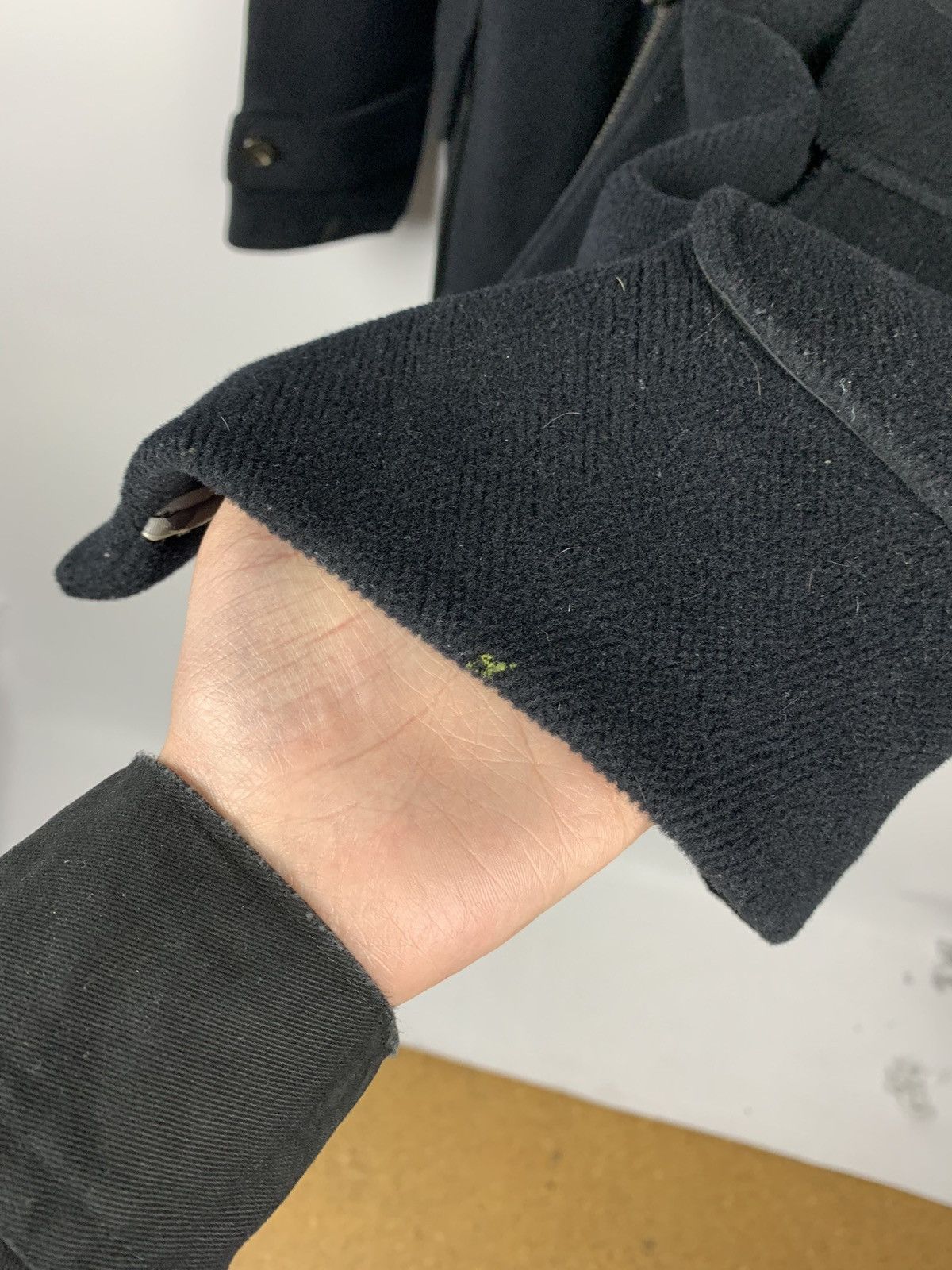 Burberry Burberry London Duffle Coat Wool Sz IT 46 Black Hooded 90’s Size L / US 10 / IT 46 - 21 Thumbnail