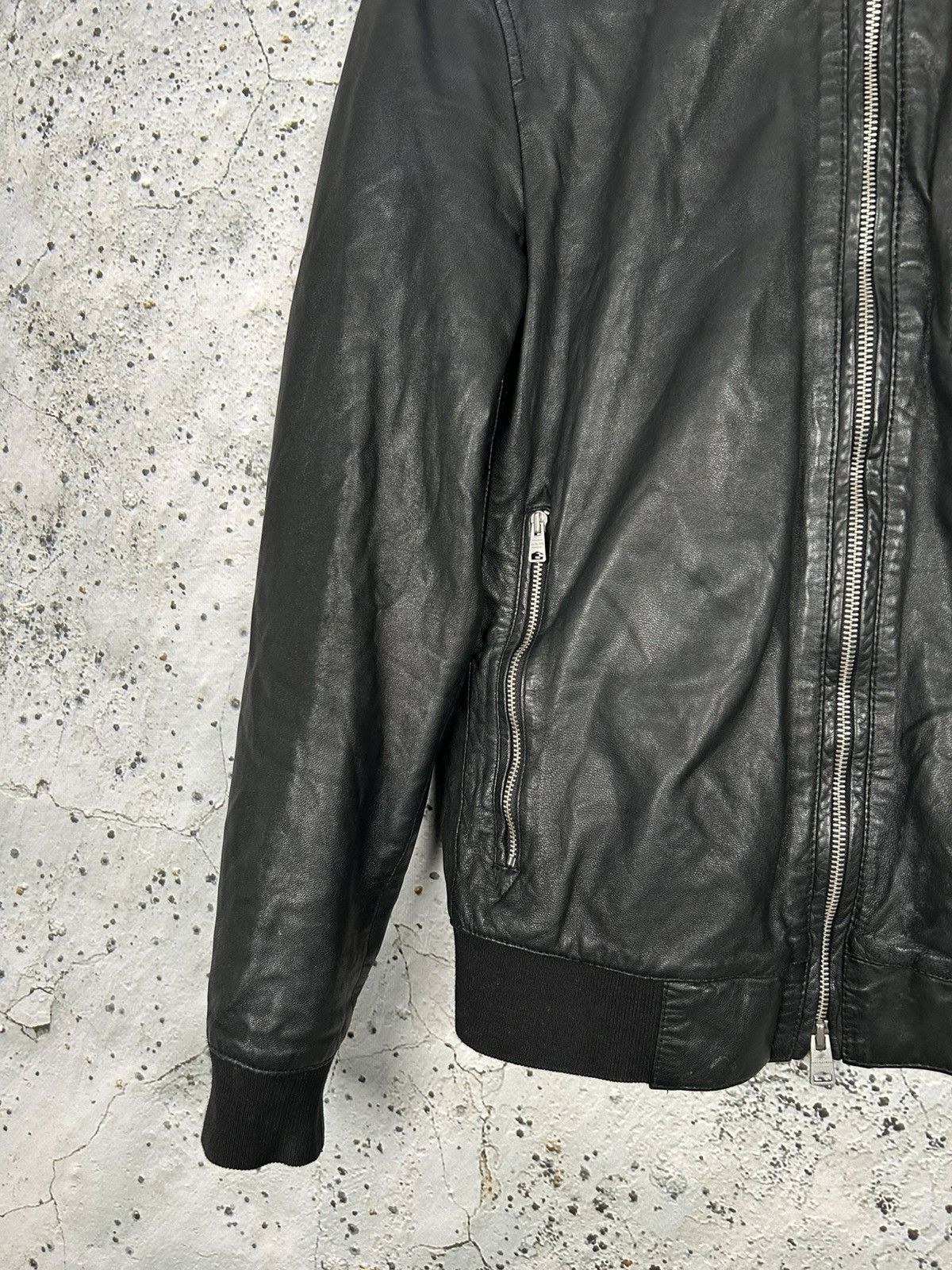 Allsaints Allsaints Genuine Leather Jacket Designer Premium Grunge Size US XS / EU 42 / 0 - 4 Thumbnail