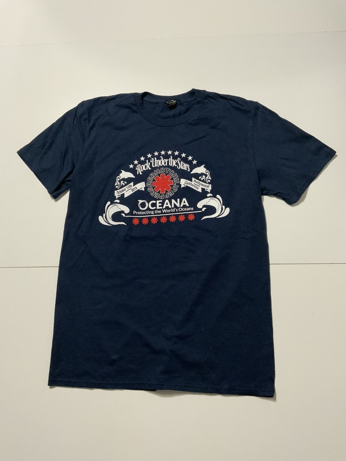 Band Tees Red Hot Chili Peppers Rock Under The Stars 2019 T-Shirt Size US M / EU 48-50 / 2 - 1 Thumbnail