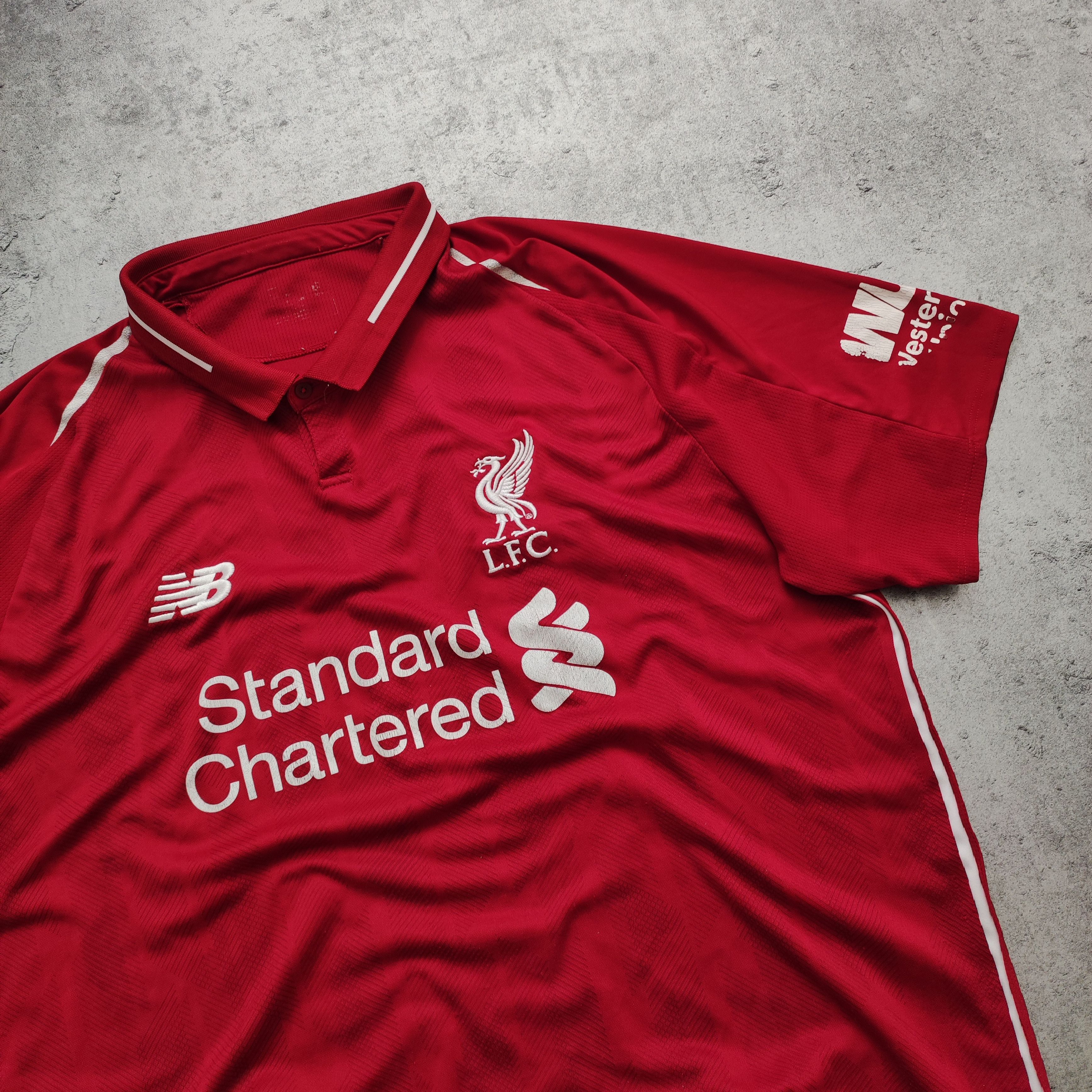 Other RARE New Balance x Liverpool FC 2018 Home Football Jersey Size US L / EU 52-54 / 3 - 3 Thumbnail