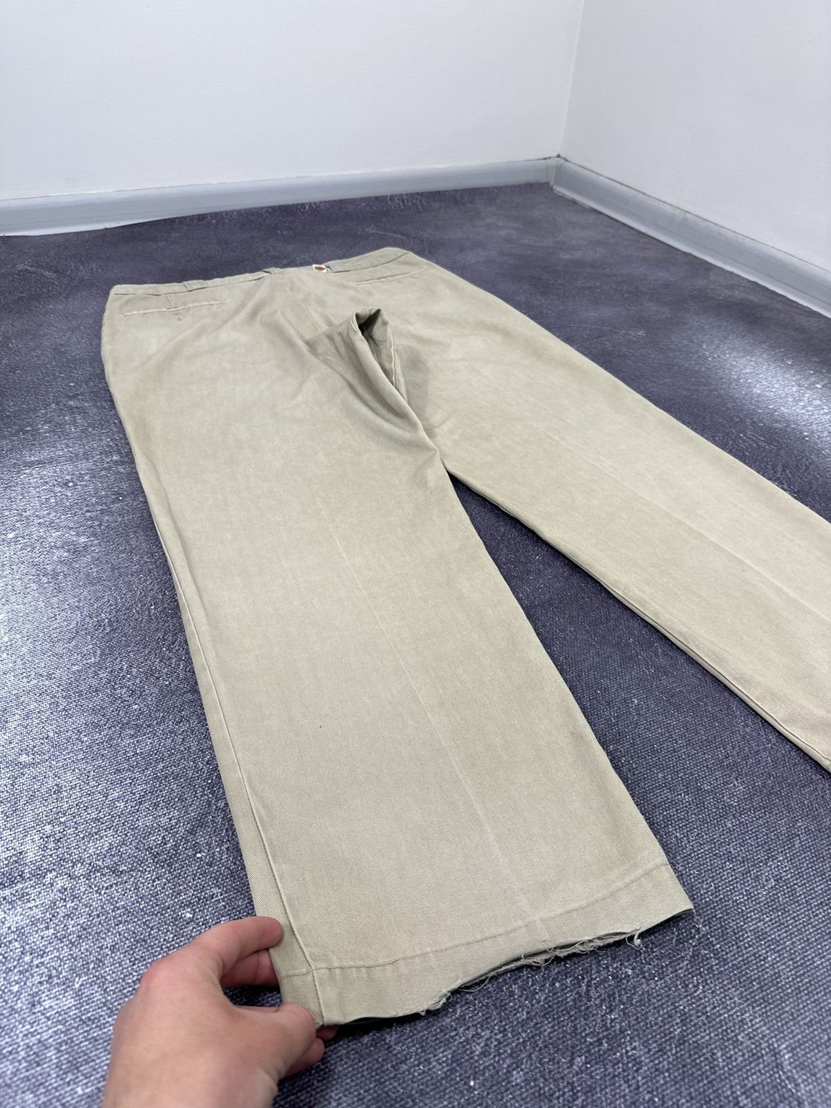 Dickies Vintage 90s Dickies Faded Baggy Hype USA Skater Work Pants Size US 38 / EU 54 - 3 Thumbnail