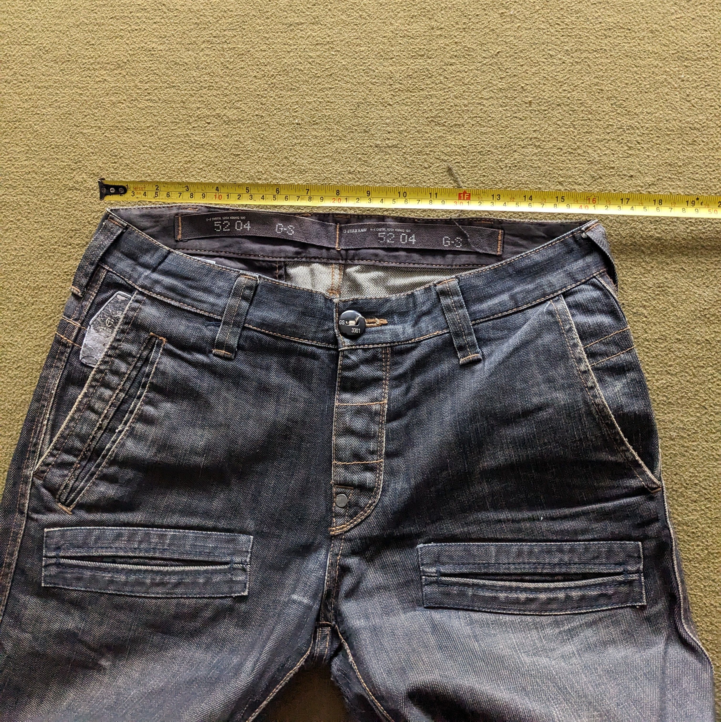 G-Star Vintage G-STAR RAW Japanese Fashion Brand Denim Jeans Size US 32 / EU 48 - 8 Thumbnail