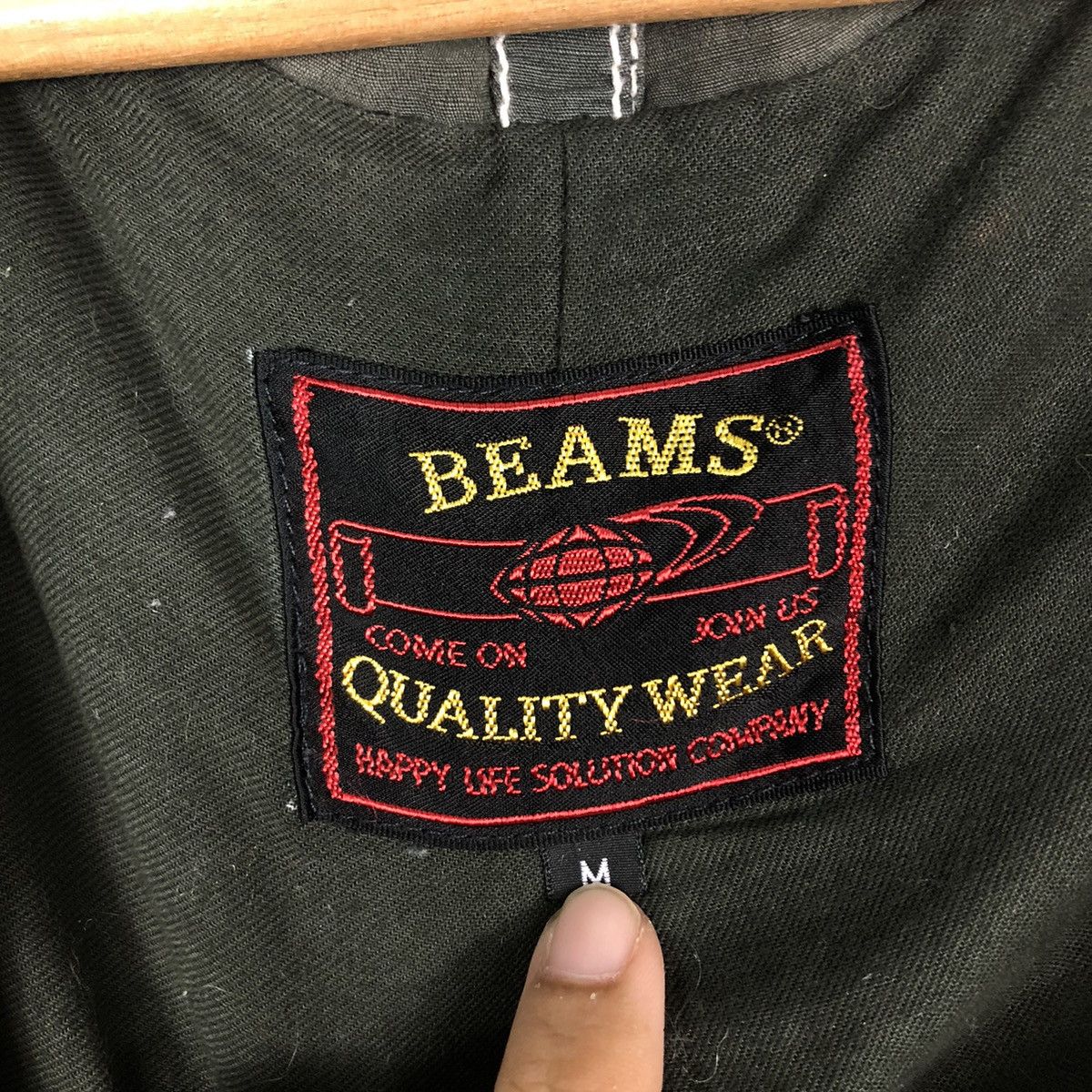 Beams Plus Vintage Survival Jacket Beams Heart Japan Slant Pocket Army Size US M / EU 48-50 / 2 - 20 Thumbnail