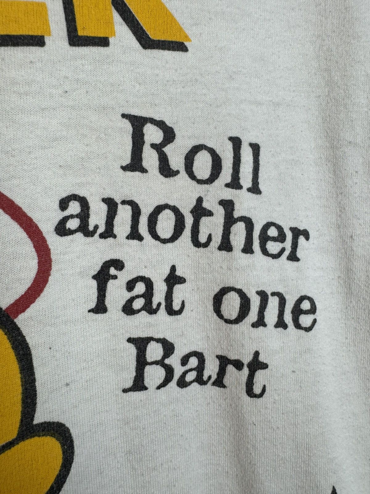 The Simpsons Vintage Stoner Simpson Roll Another fat one Bart T-shirt Size US L / EU 52-54 / 3 - 11 Thumbnail