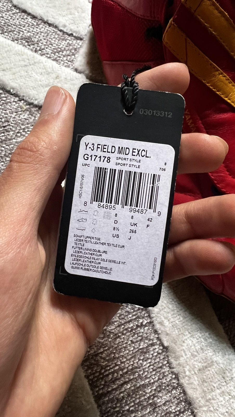 Yohji Yamamoto Yohji Yamamoto Y-3 FIELD MID Size US 8 / EU 41 - 6 Thumbnail