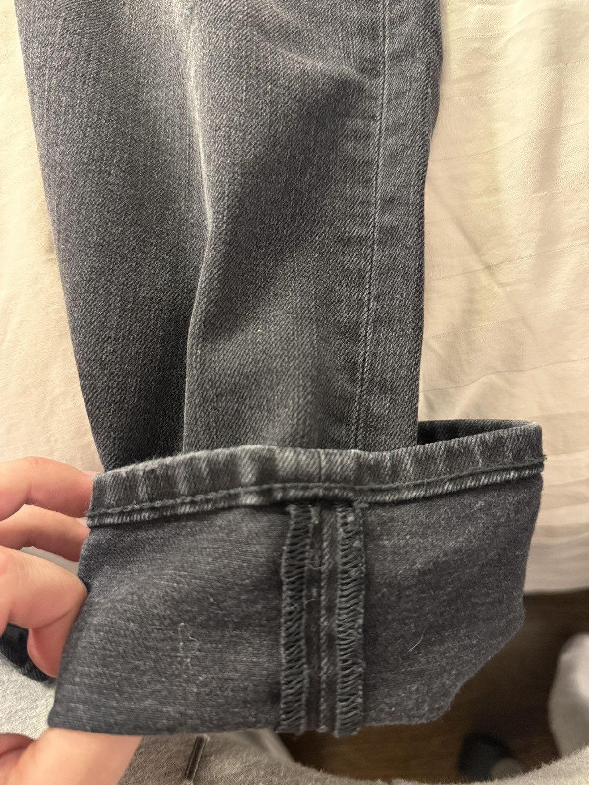 Acne Studios Acne Studios Dark Grey Jeans Size US 32 / EU 48 - 15 Thumbnail