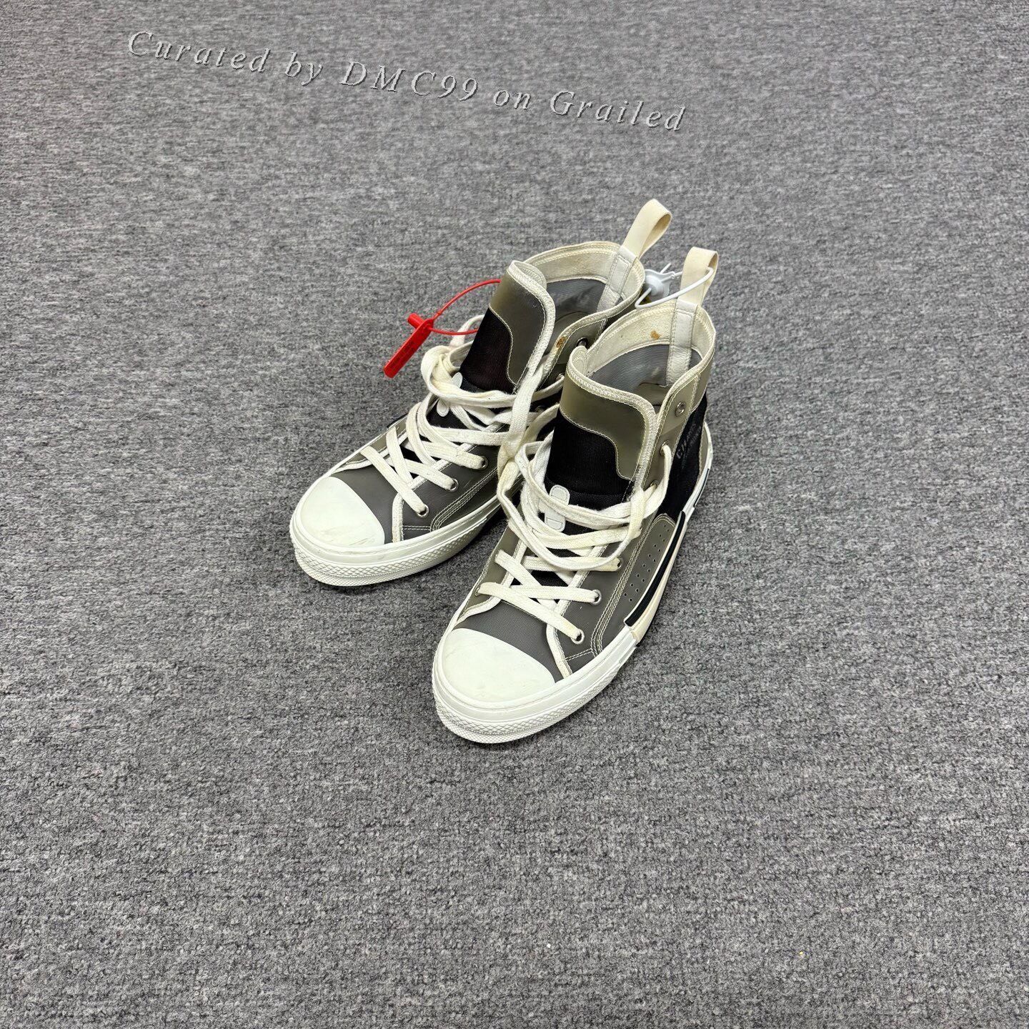 Dior Dior B23 Slogan Logo High-Top Sneakers Size US 9 / EU 42 - 1 Thumbnail