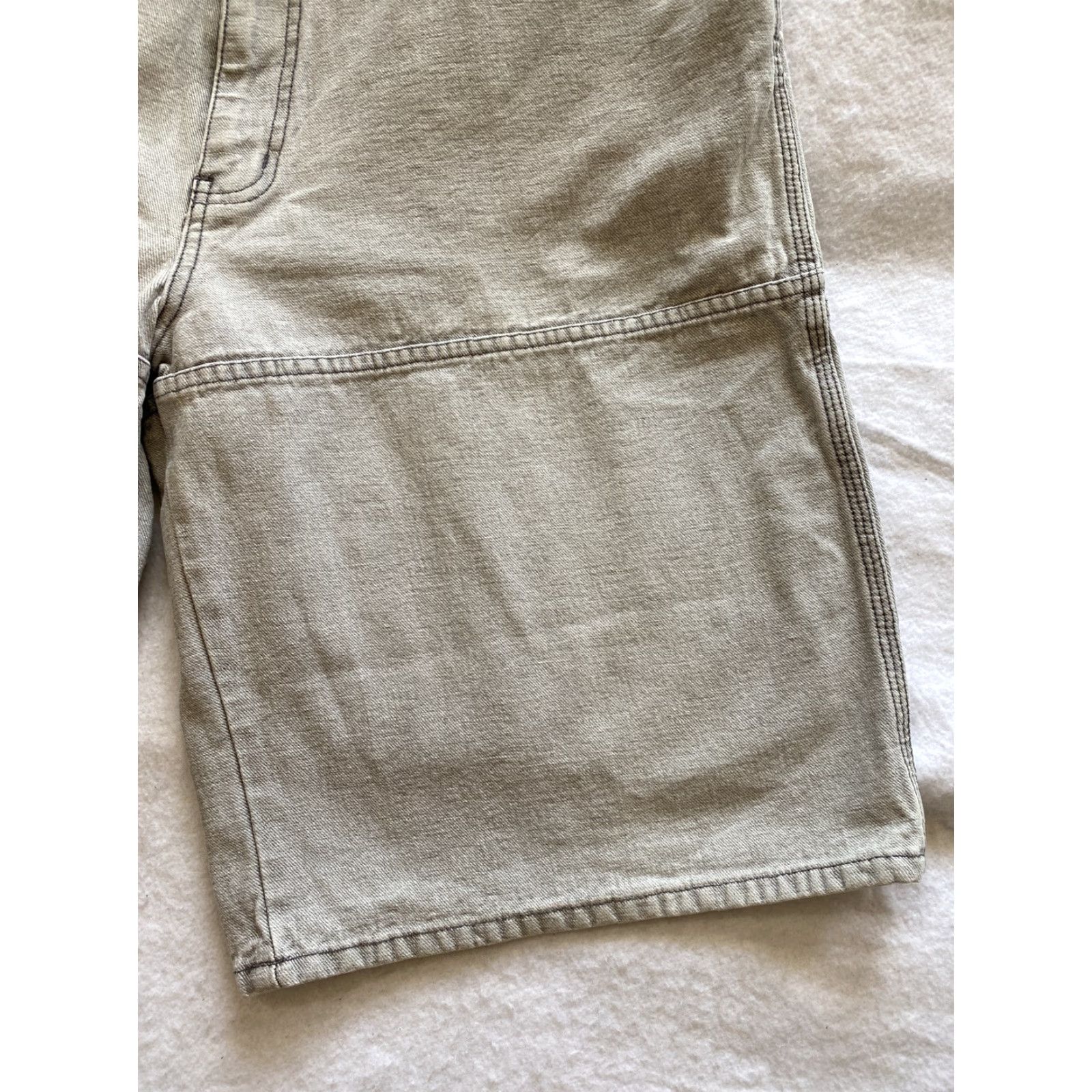 Vintage VINTAGE US Polo Assn. Denim Jeans Baggy Shorts Men’s Size 40 Gray 90s Baggy Hip Hop 90s Mens Short Pants Size US L / EU 52-54 / 3 - 3 Thumbnail