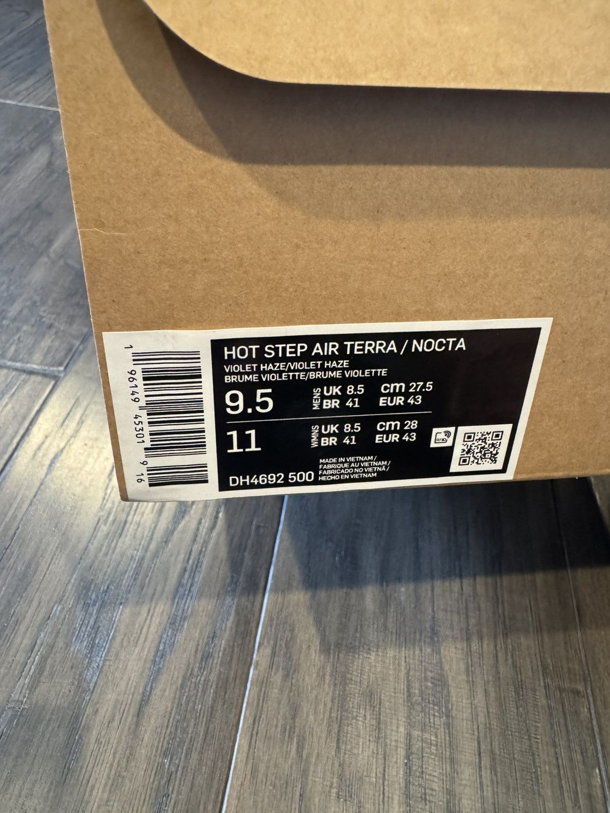 NOCTA × Nike Brand New Nike x Nocta Hot Step Air Terra Violet Haze Size US 9.5 / EU 42-43 - 9 Thumbnail