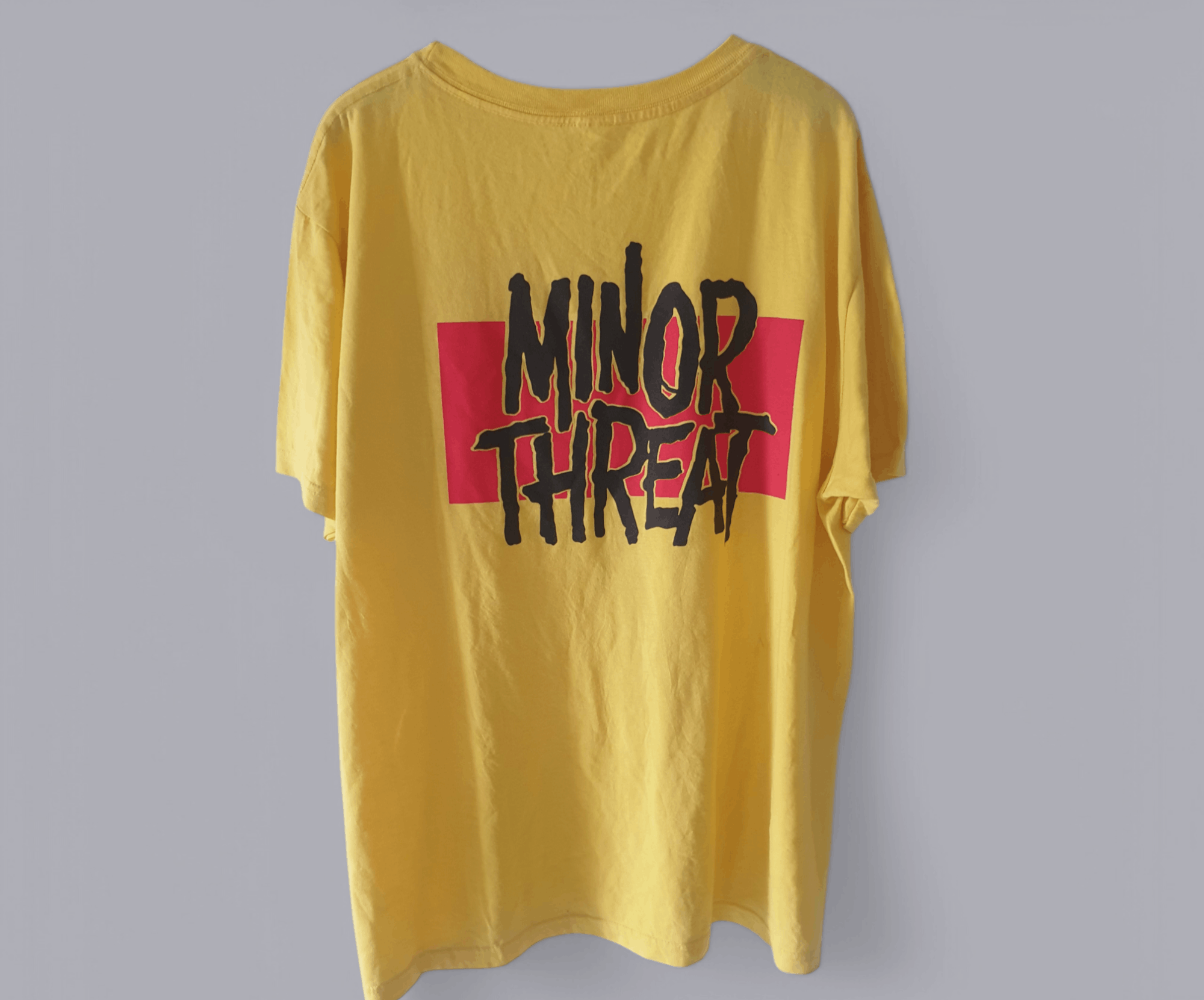 Band Tees Vintage Early Y2K Minor Threat Shirt Size US XL / EU 56 / 4 - 4 Thumbnail