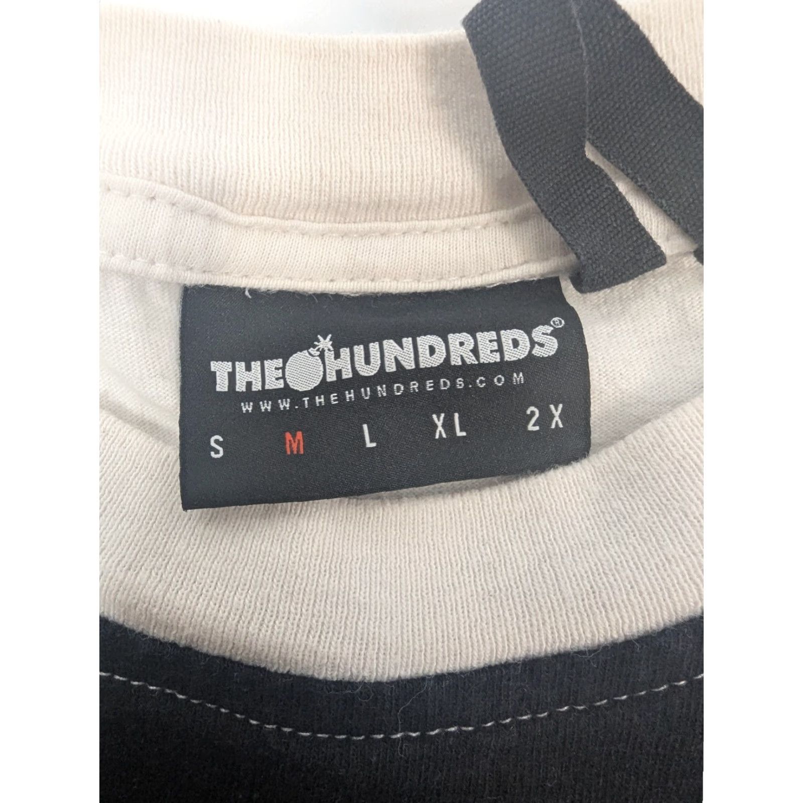 The Hundreds The Hundreds Shirt Men's M Black White Stripes Streetwear Y2K Logo Short Sleeve Crew Neck Cotton Regular Vintage: No (if allowed) Size US M / EU 48-50 / 2 - 7 Thumbnail