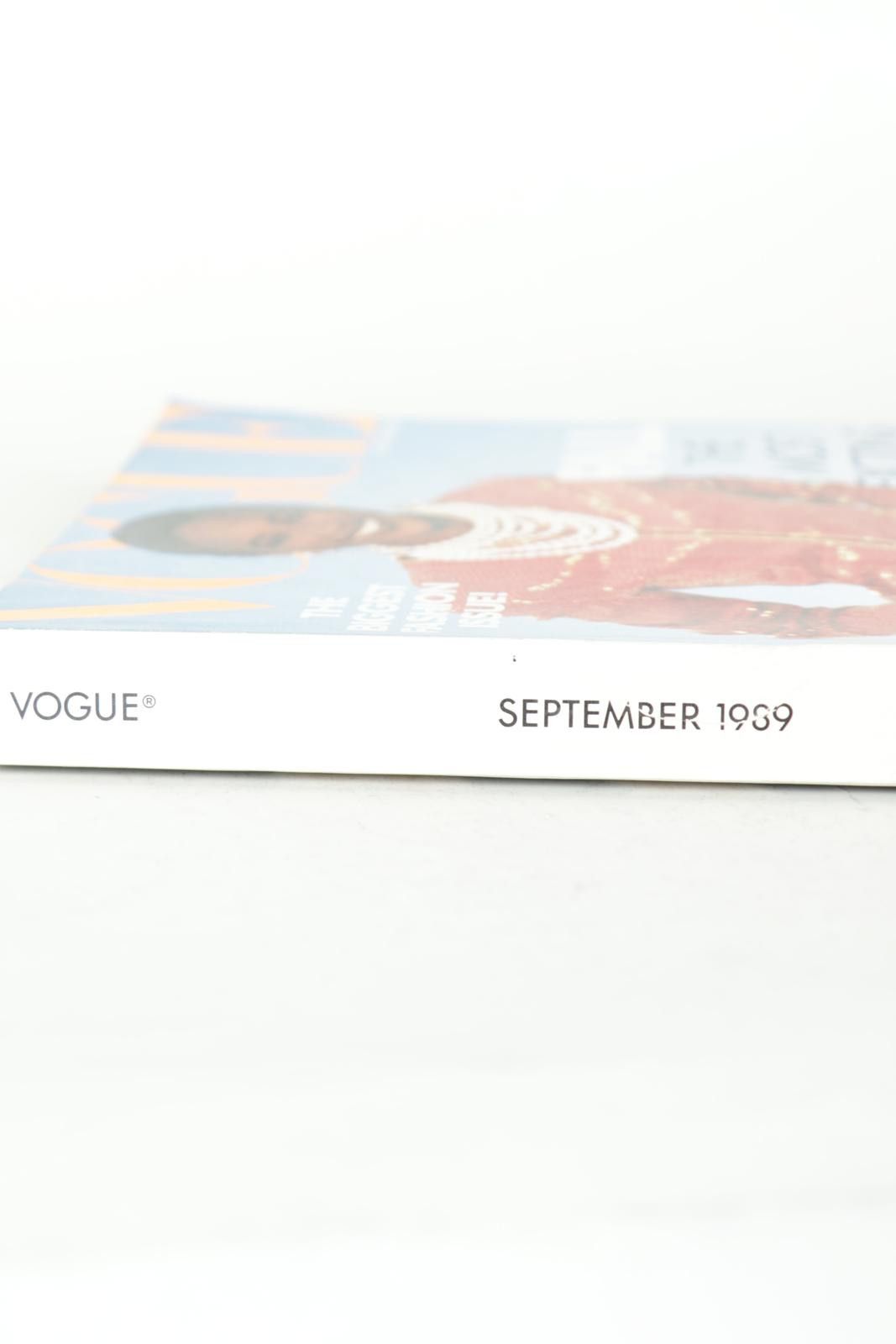 Vogue 89' Vogue September Naomi Campbell Magazine Size ONE SIZE - 3 Thumbnail