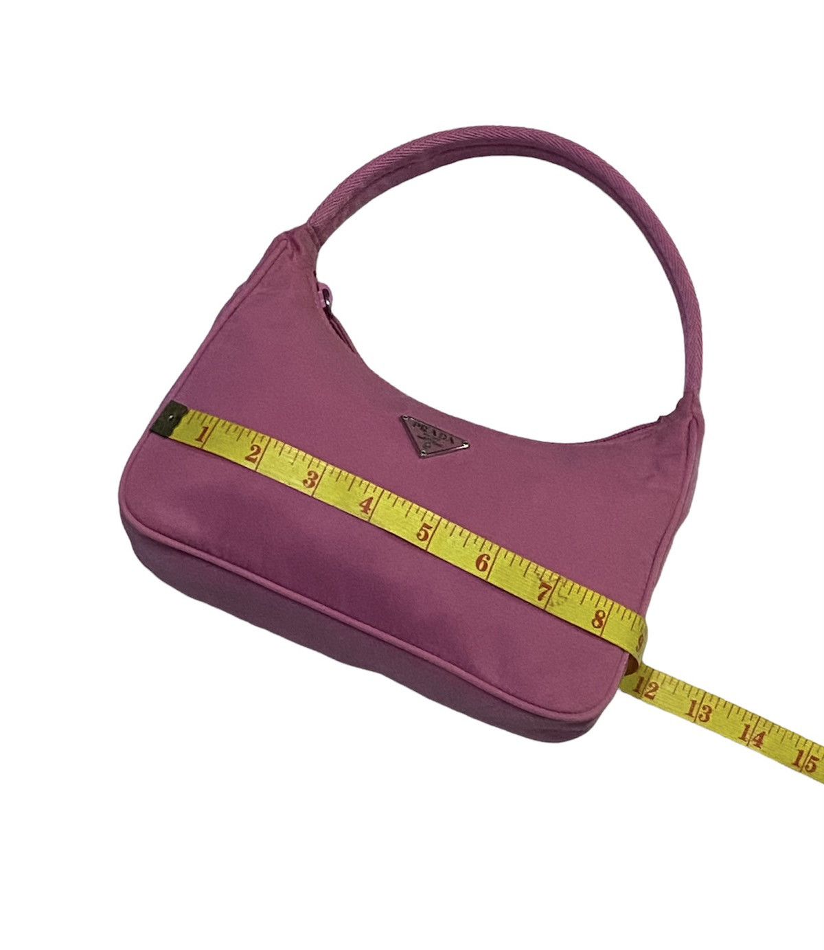 Prada Vintage Prada Tessuto Nylon Mini Hobo Shoulder Bag Size ONE SIZE - 13 Thumbnail
