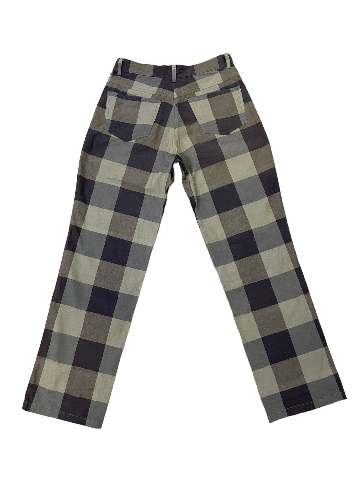 Japanese Brand Check Pant Parashuto Japan Thin Regular 6🟦7 Size US 28 / EU 44 - 1 Thumbnail