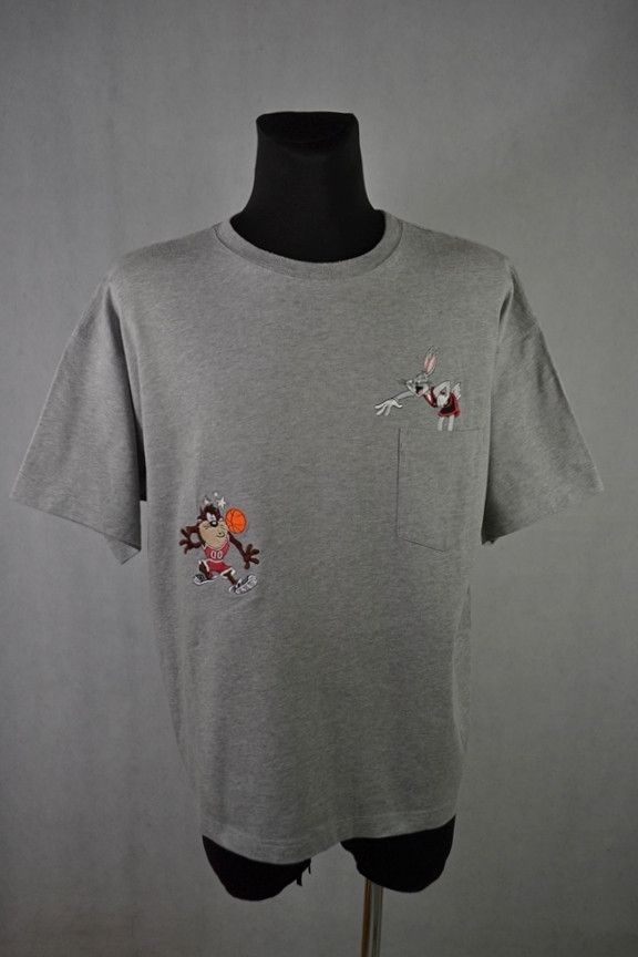 Acme Clothing × Vintage × Warner Bros Vintage 1995 Looney Tunes Space Jam Bugs Bunny & Taz tee Size US XL / EU 56 / 4 - 1 Thumbnail