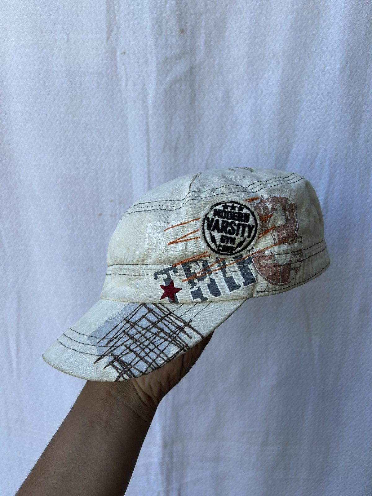 Japanese Brand Commando patch cadet style hats Size ONE SIZE - 1 Thumbnail