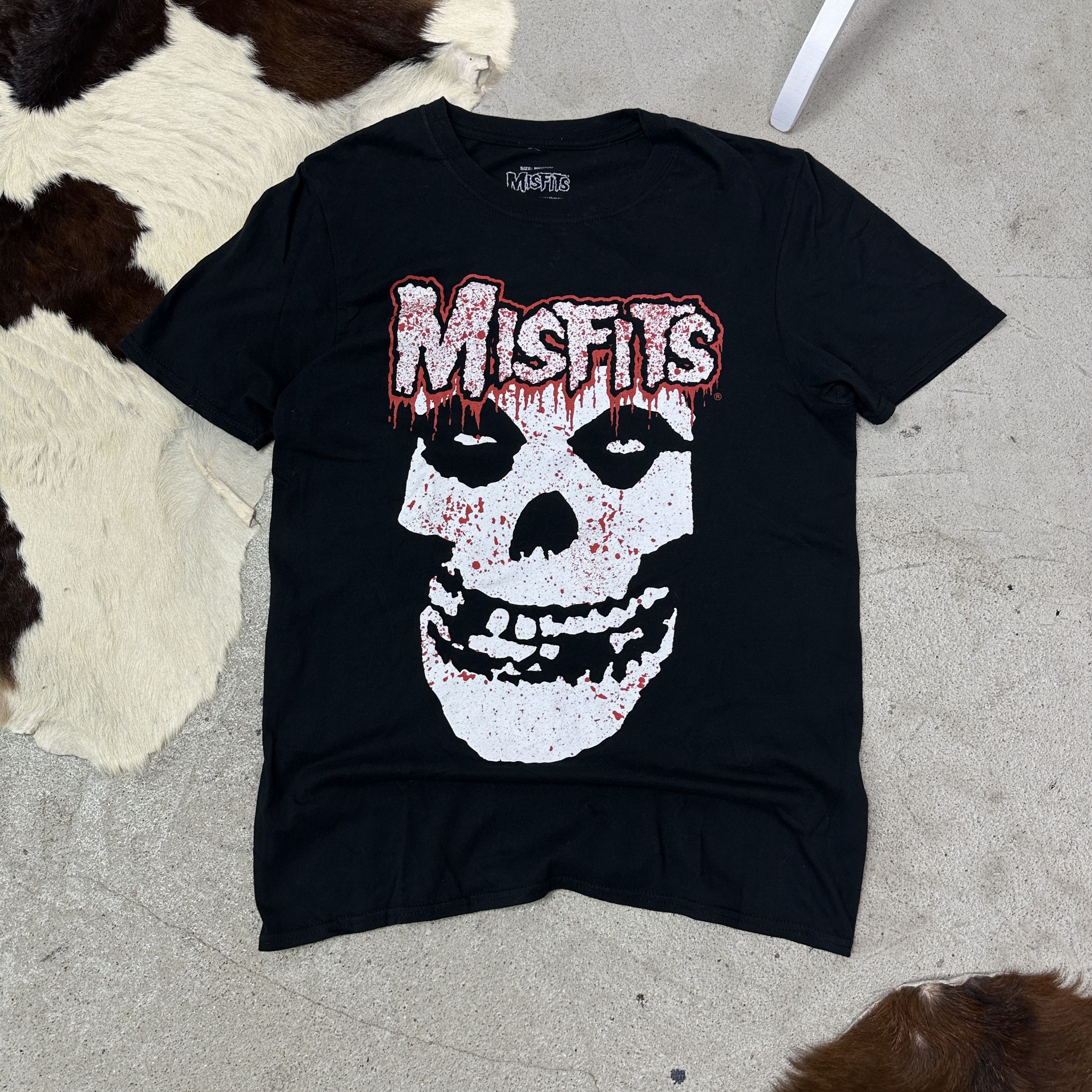Misfits Vintage Streetwear HipHop Skater Misfits Printed T-shirt Y2K Size US M / EU 48-50 / 2 - 3 Thumbnail
