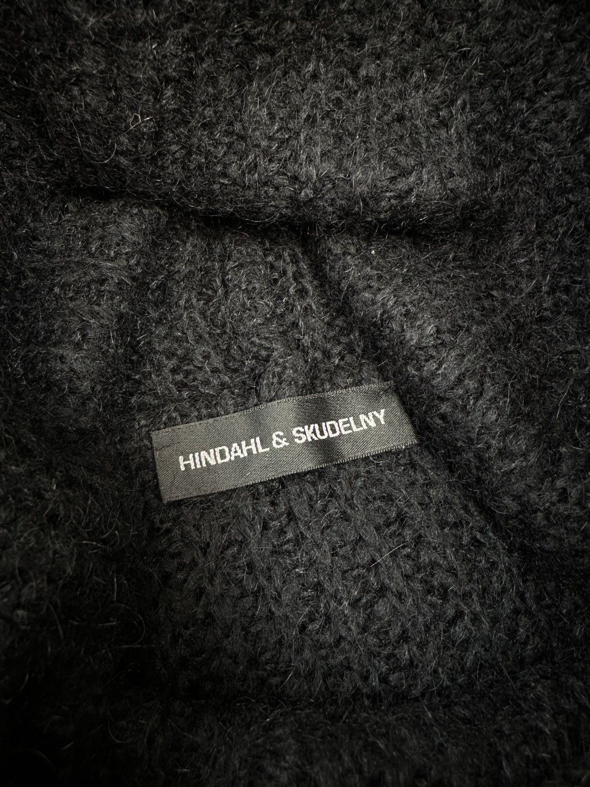 Other HINDAHL & SKUDELNY Avant Garde Mohair High Neck Knit Sweater Size M / US 6-8 / IT 42-44 - 4 Thumbnail