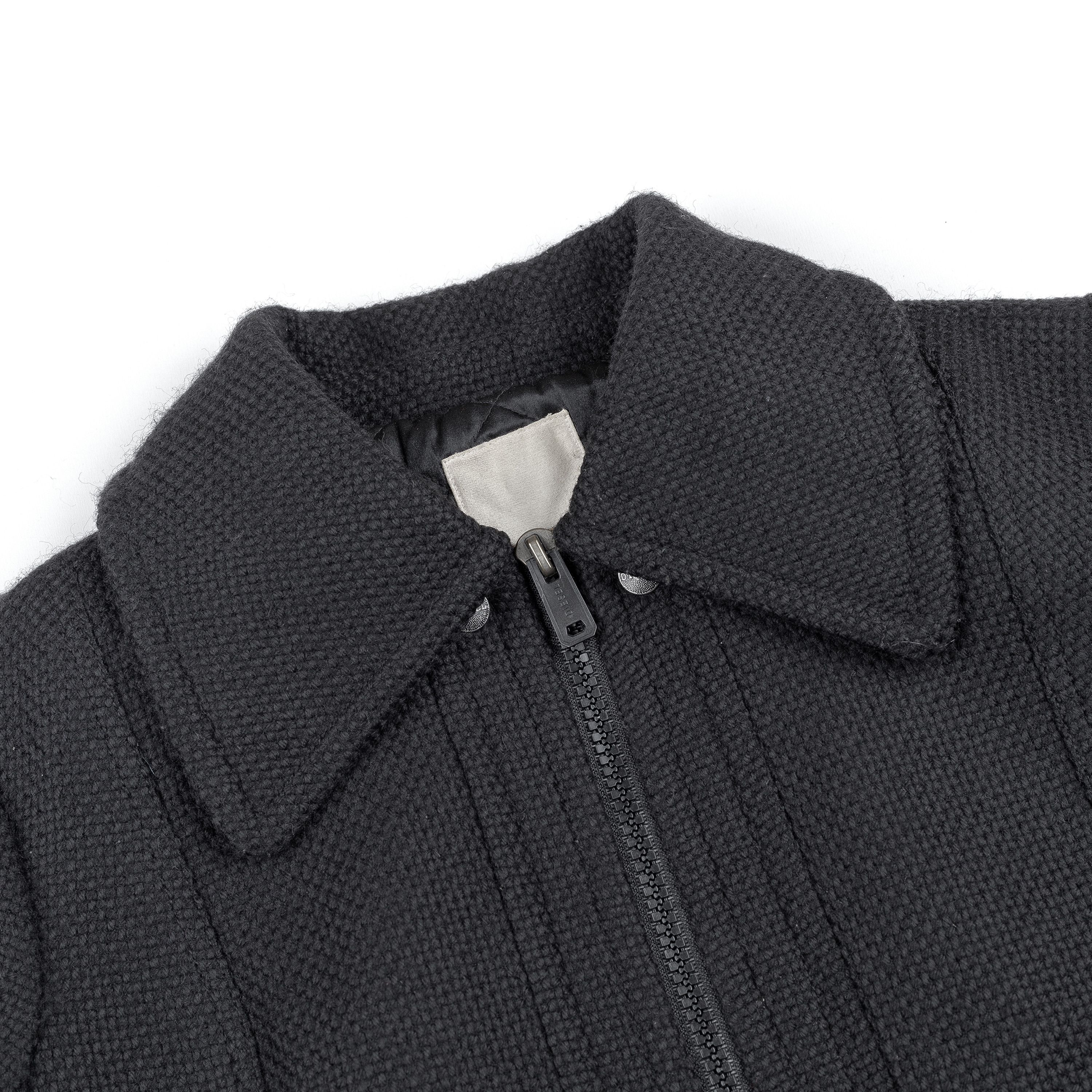 Diesel × Diesel Black Gold Diesel Black Wool Jacket (M) Size M / US 6-8 / IT 42-44 - 5 Thumbnail