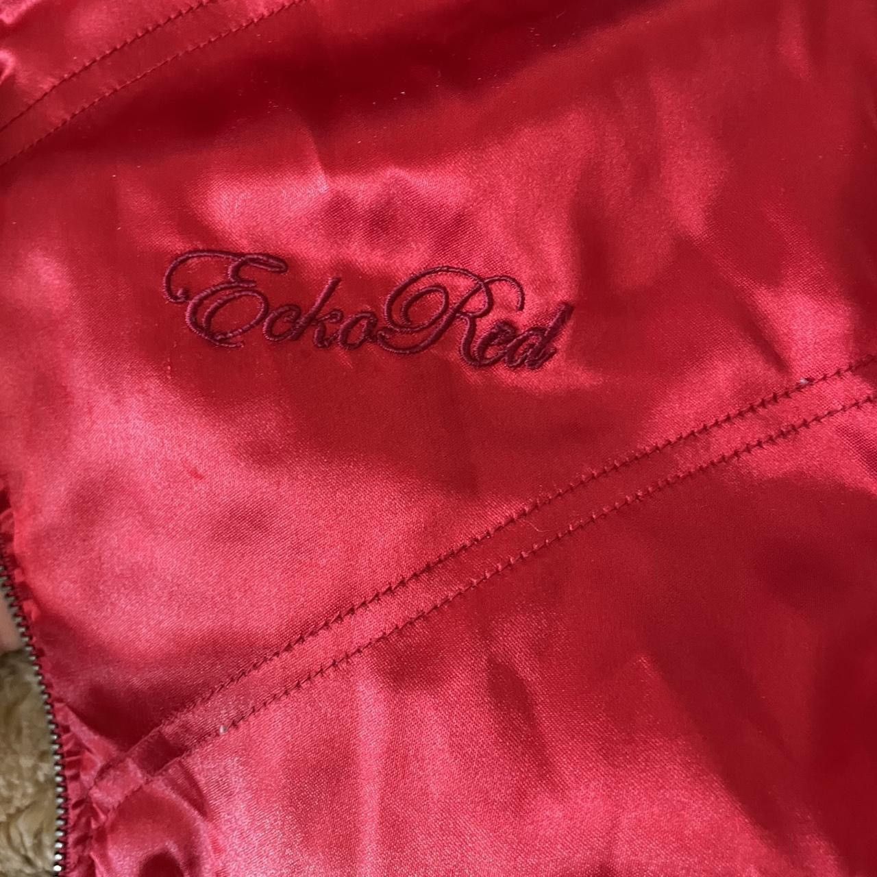 Ecko Unltd. vintage Echo Red reversible satin bomber jacket Size M / US 6-8 / IT 42-44 - 3 Thumbnail