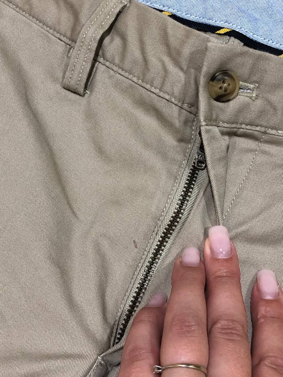Polo Ralph Lauren beige Casual Pants Polo Ralph Lauren Y2K Vintage Size US 28 / EU 44 - 10 Thumbnail