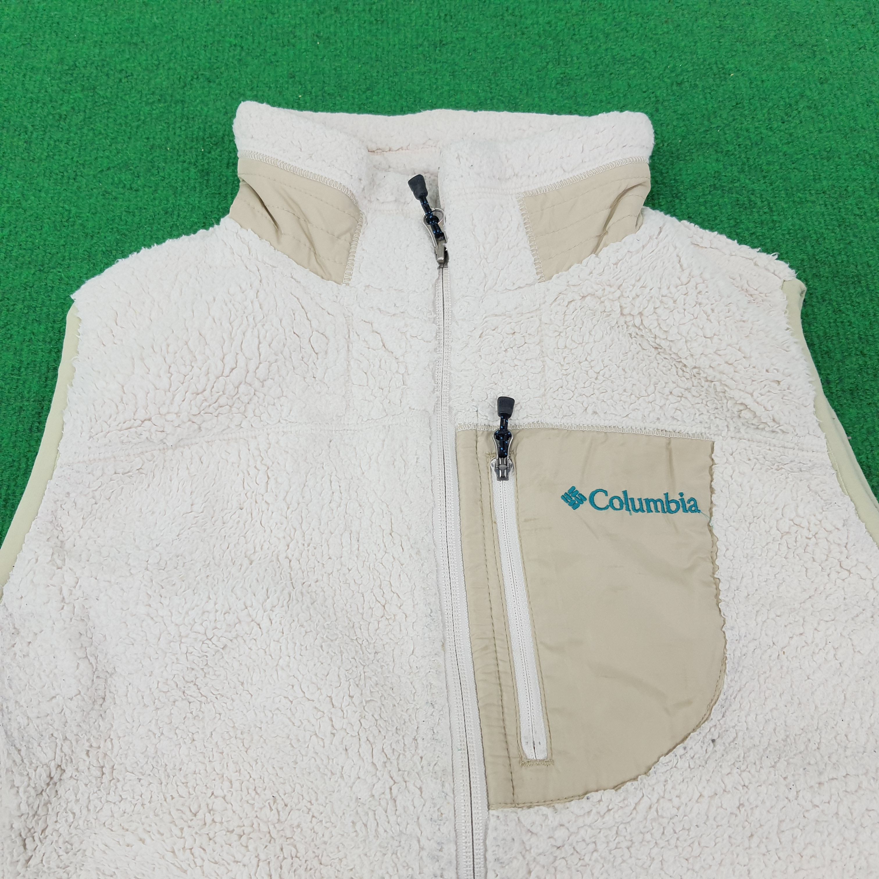 Columbia × Vintage Vintage Columbia Fleece Outdoor Vest C234N8 Size US XS / EU 42 / 0 - 2 Thumbnail