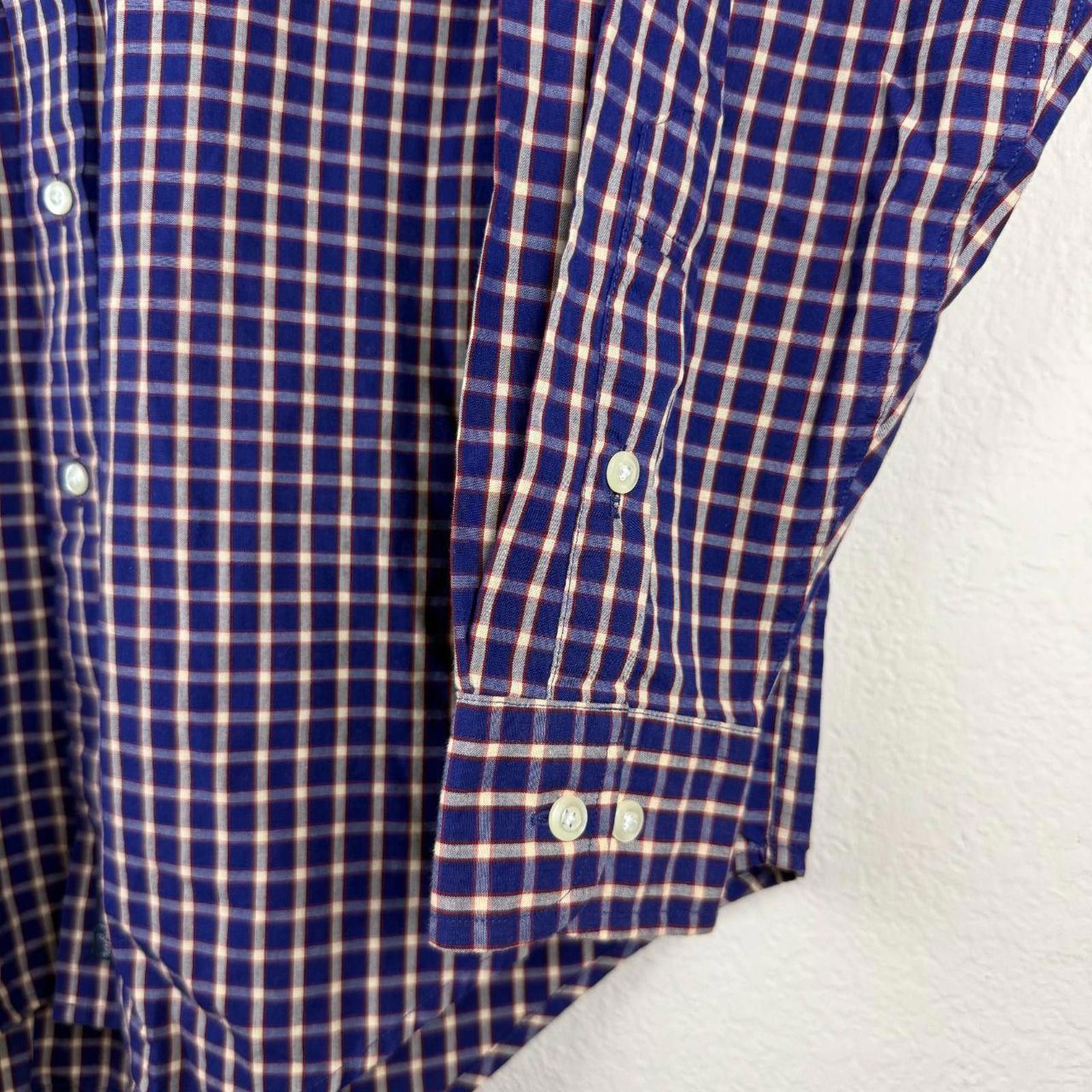 Tommy Hilfiger Tommy Hilfiger Shirt Men's S Purple Red Vintage Stripe Size US S / EU 44-46 / 1 - 3 Thumbnail
