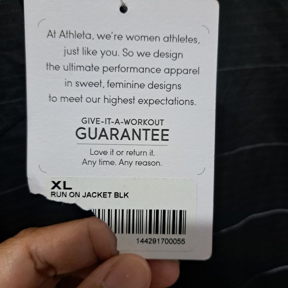 Athleta Athleta Women's Run On Lightweight Hoodie Water Repellent Ja Size XL / US 12-14 / IT 48-50 - 13 Thumbnail