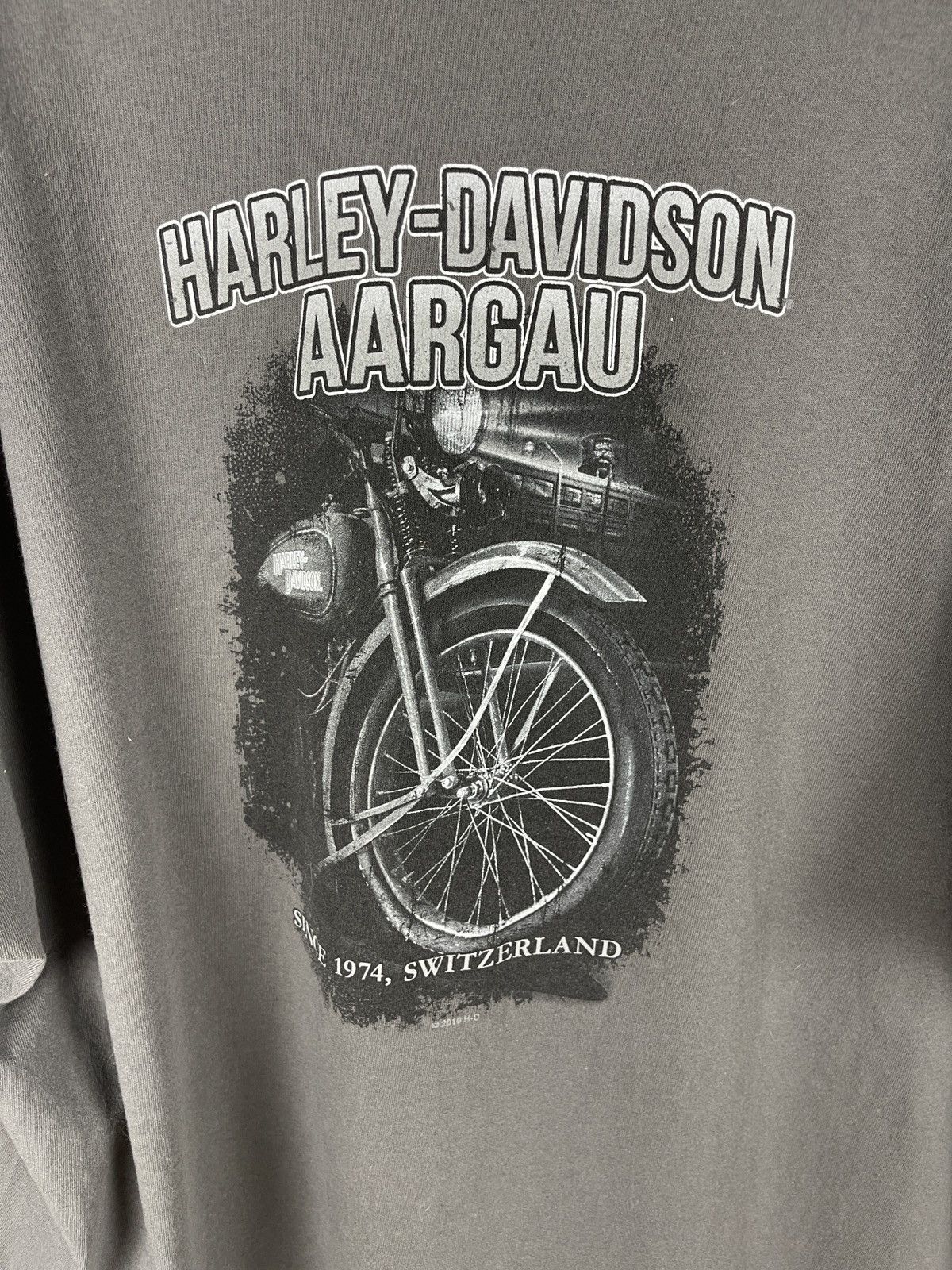 Harley Davidson Harley-Davidson tee Mens 3XL Skull Punisher Graphic Aargau Size US XXL / EU 58 / 5 - 10 Thumbnail