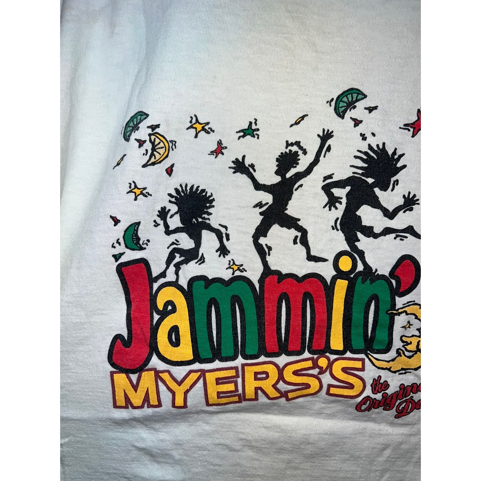 Vintage Vintage Myers Rum Shirt Jammin Mon Liquor Stained Stain L Size US L / EU 52-54 / 3 - 9 Thumbnail