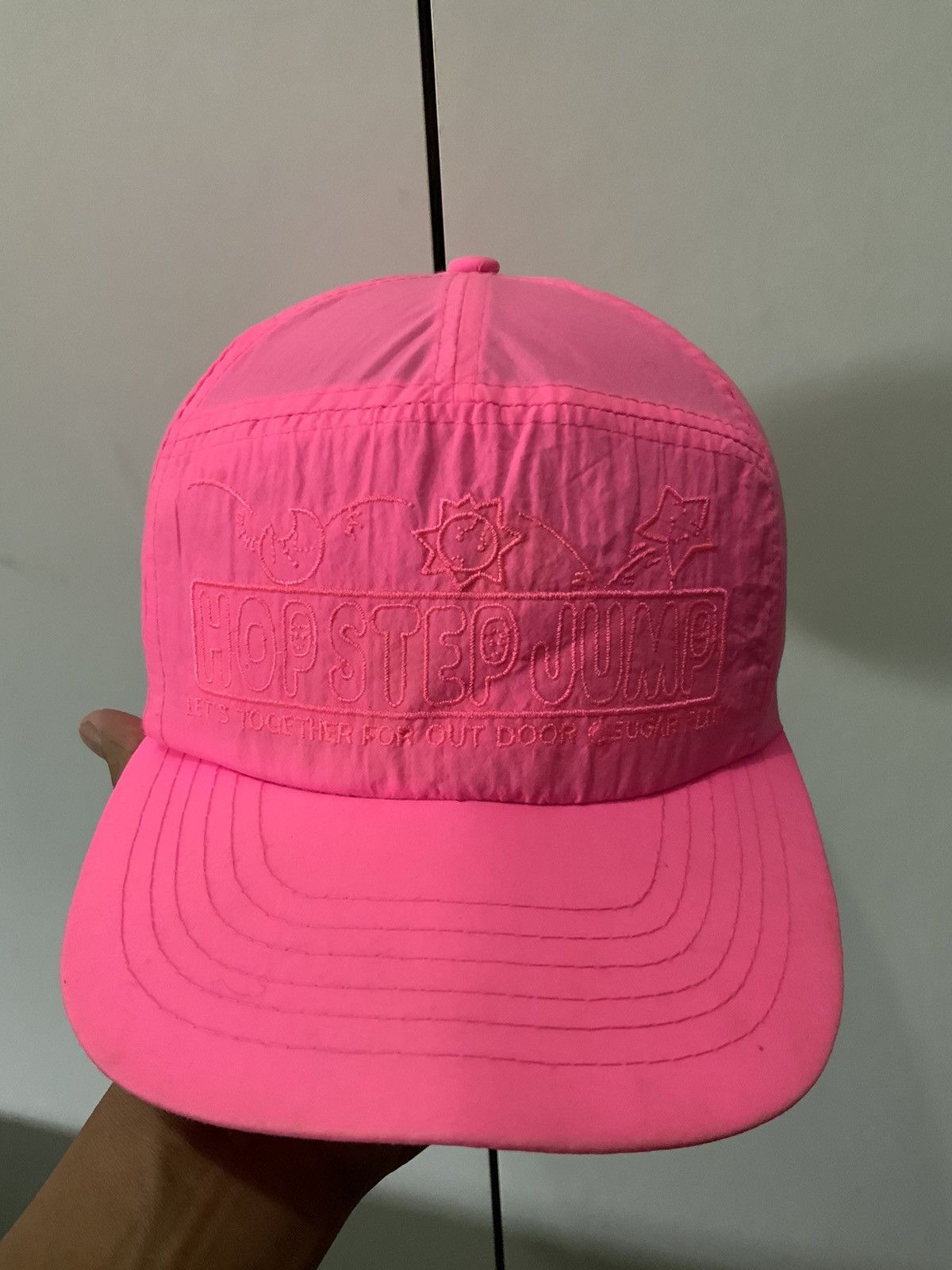 Vintage Hop Step Jump Pink Hat Size ONE SIZE - 6 Thumbnail