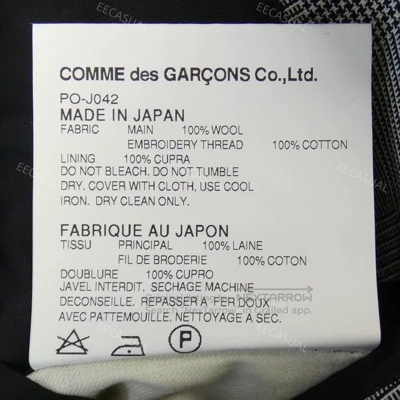 Comme des Garcons Comme Des Garcons blazer Size XS / US 0-2 / IT 36-38 - 9 Thumbnail