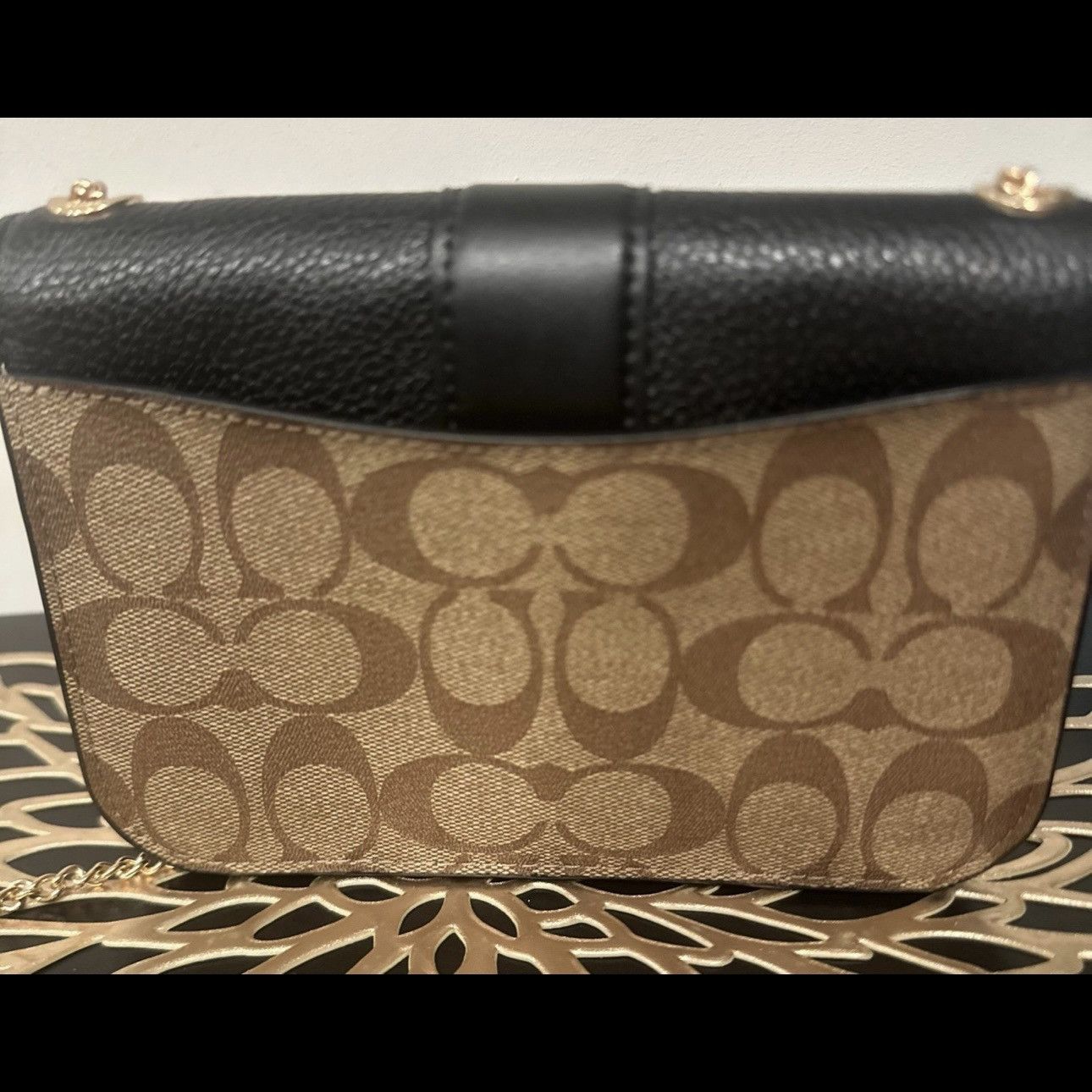 Coach New COACH Small Crossbody with golden straps no tags Size ONE SIZE - 2 Thumbnail