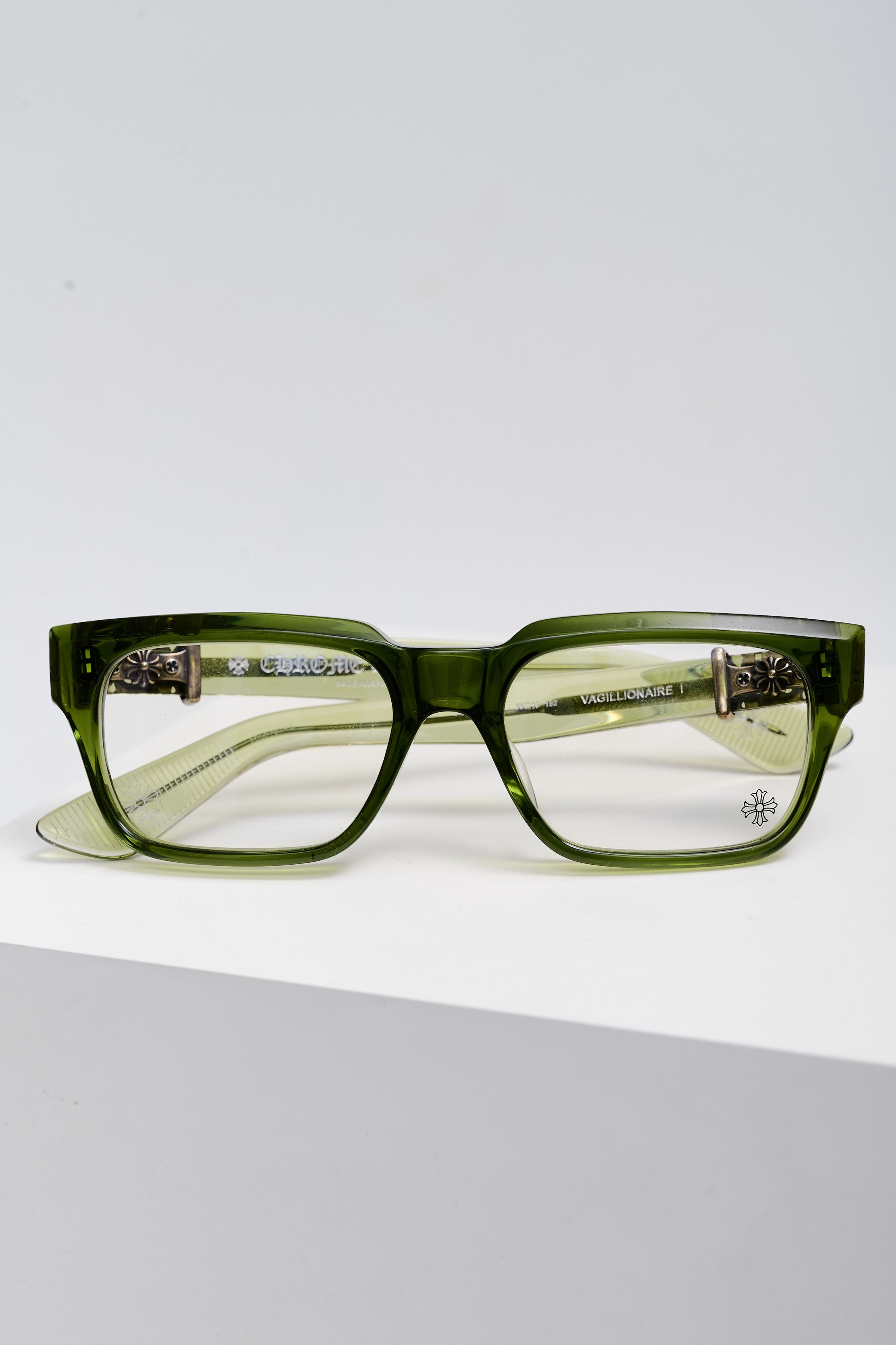 Chrome Hearts CHROME HEARTS VAGILLIONAIRE I DARK OLIVE Size ONE SIZE - 3 Thumbnail