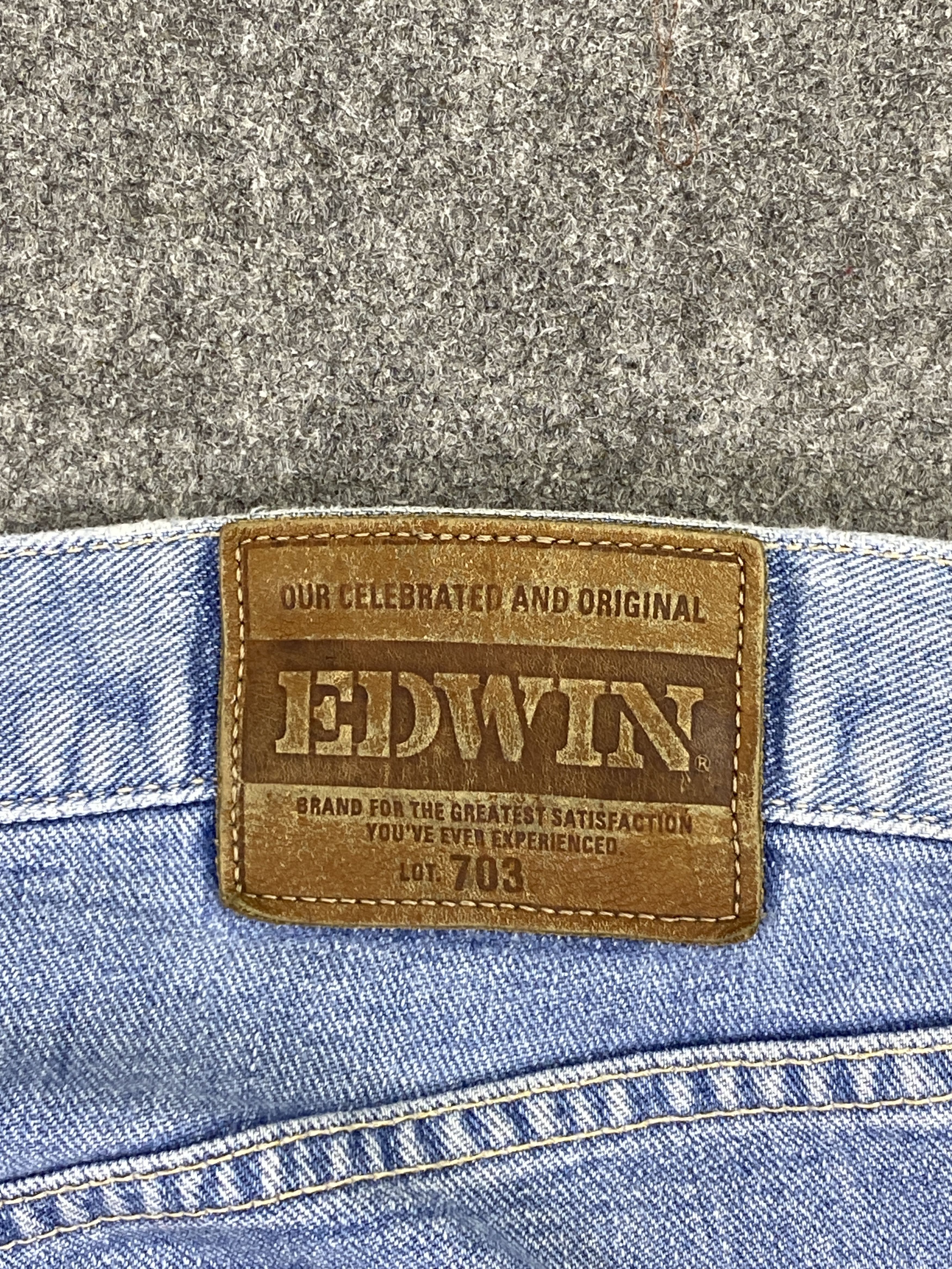 Edwin Vintage Edwin Soft Jeans Light Blue Denim DP2875 Size US 34 / EU 50 - 9 Thumbnail