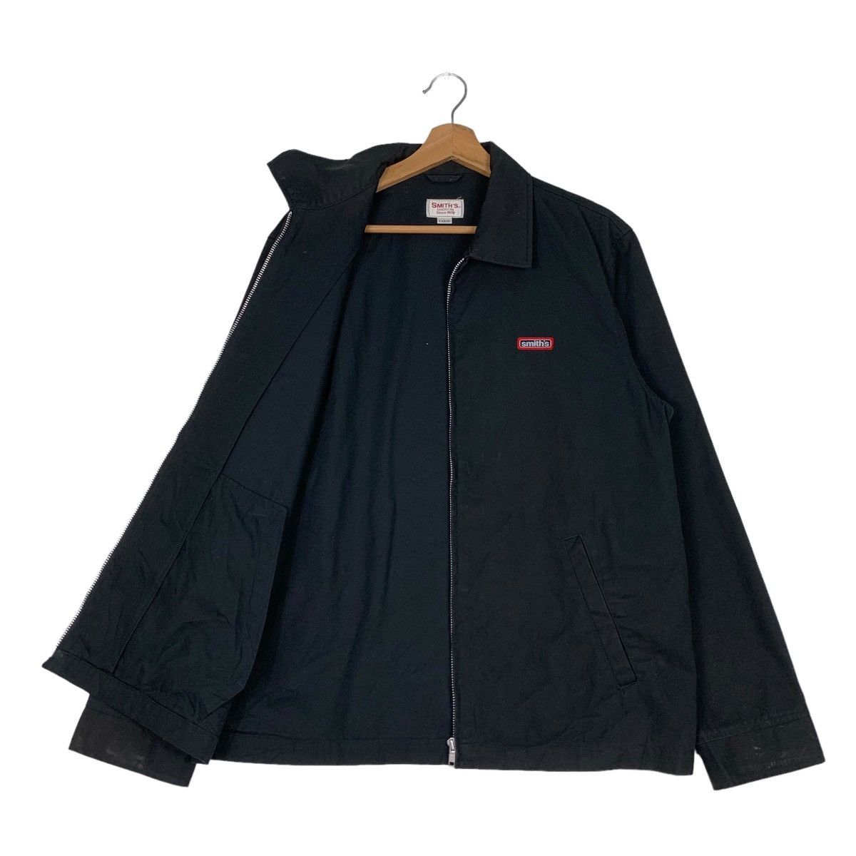 Japanese Brand Smiths American Black Casual Work Jacket #0521-C24 Size US L / EU 52-54 / 3 - 9 Thumbnail