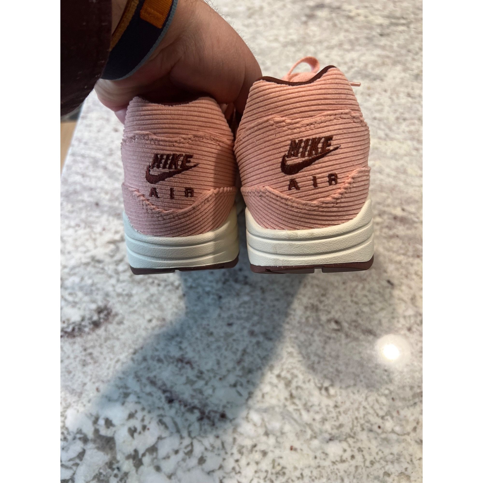 Nike Nike Air Max 1 Premium 'Coral Stardust Corduroy' Shoes - Siz Size US 9 / EU 42 - 3 Thumbnail