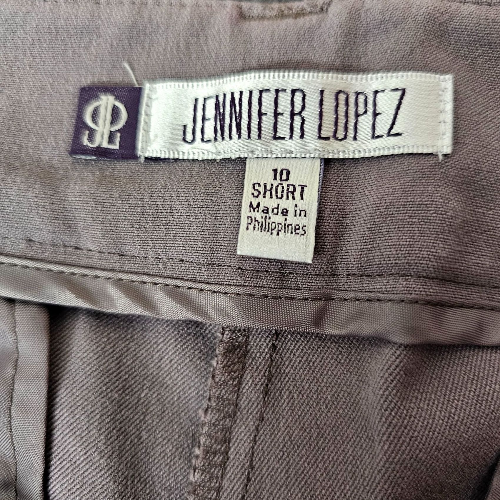Vintage JLO Ladies Pants Straight Ankle Light Purple Size 10 Short Hemmed Size 32" / US 10 / IT 46 - 3 Thumbnail