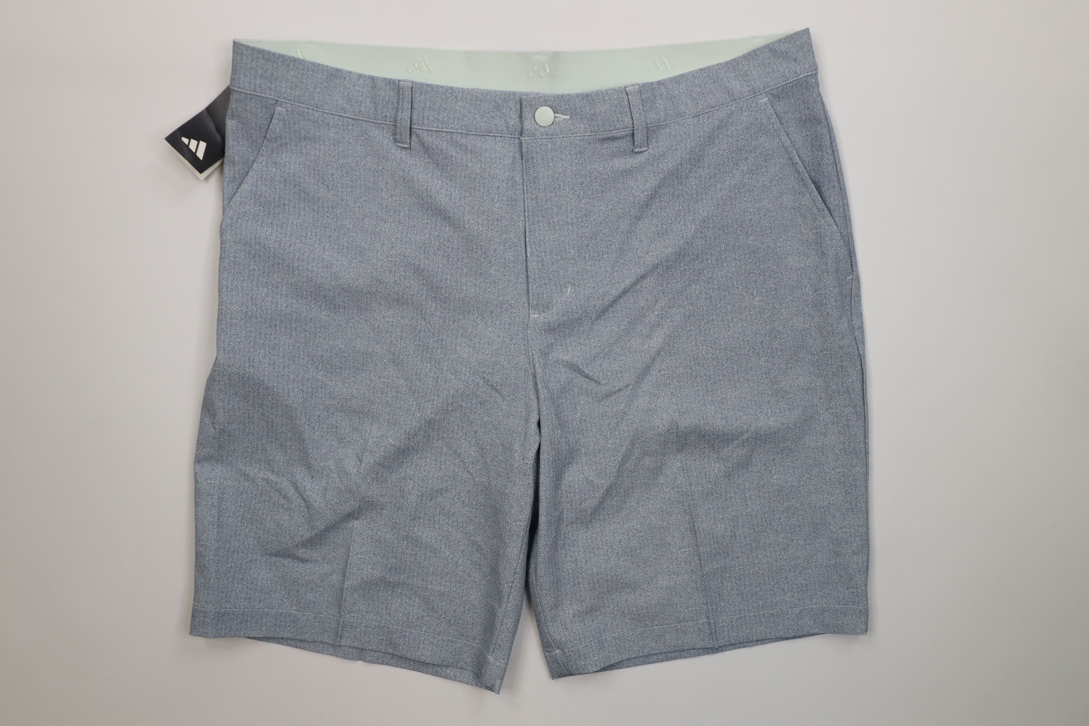 Adidas Deadstock Vintage Y2K Adidas Golf Herringbone Golfing Shorts Size US 38 / EU 54 - 1 Thumbnail