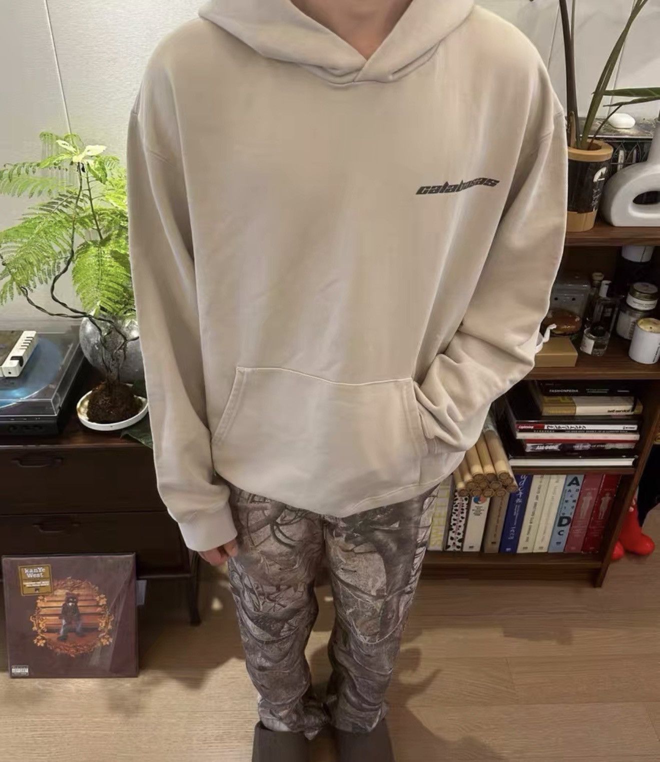 Yeezy yeezy season 5 calabasas eagle hoodie hood hooded sweatshirt Size US L / EU 52-54 / 3 - 5 Thumbnail