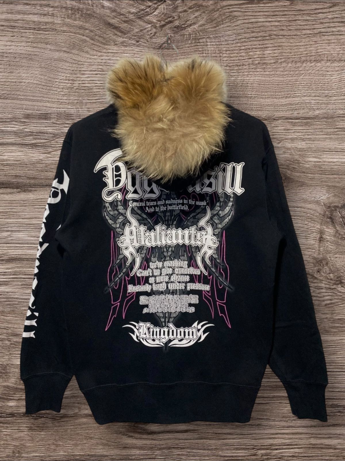 Japanese Brand Japanese beaumere fur hoddie combination Size US M / EU 48-50 / 2 - 1 Thumbnail