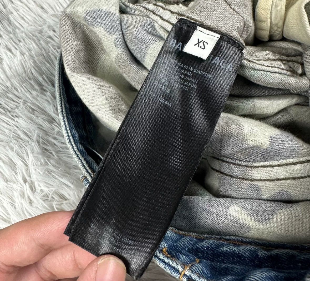Balenciaga Balenciaga's Tomorrow's World Knife Cutting Jeans Size US 29 - 7 Thumbnail